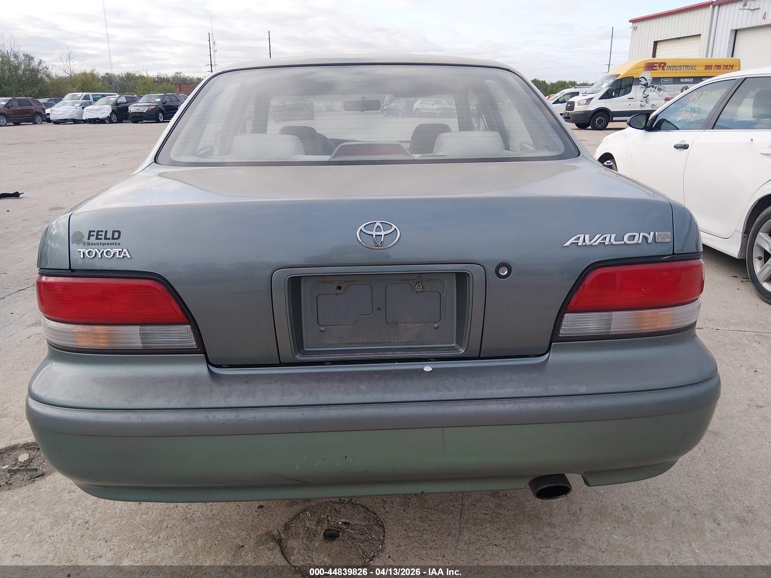 1996 Toyota Avalon Xl/xls Серый vin: 4T1BF12B3TU089857