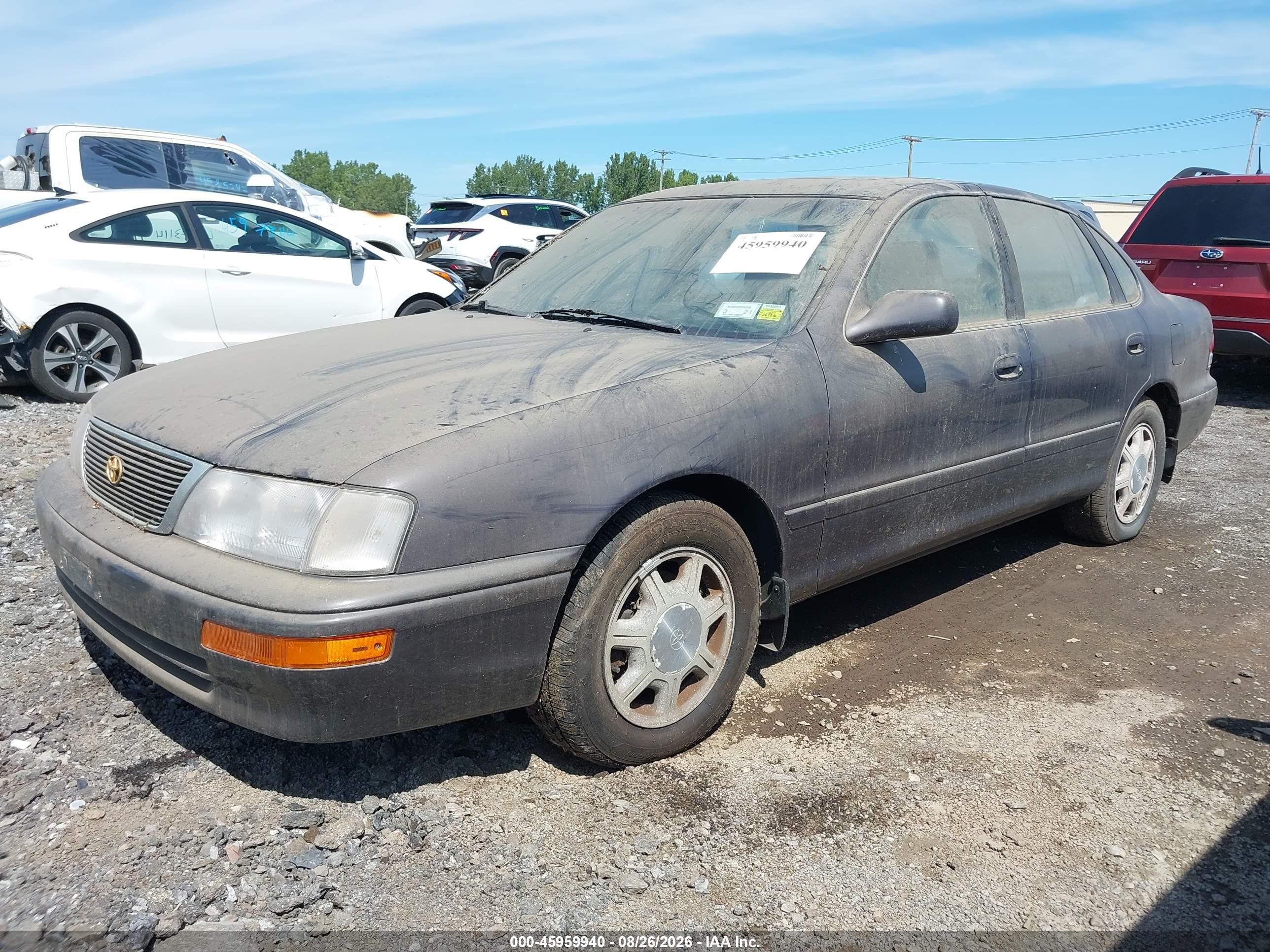 1996 Toyota Avalon Xl/xls Фиолетовый vin: 4T1BF12B3TU095500