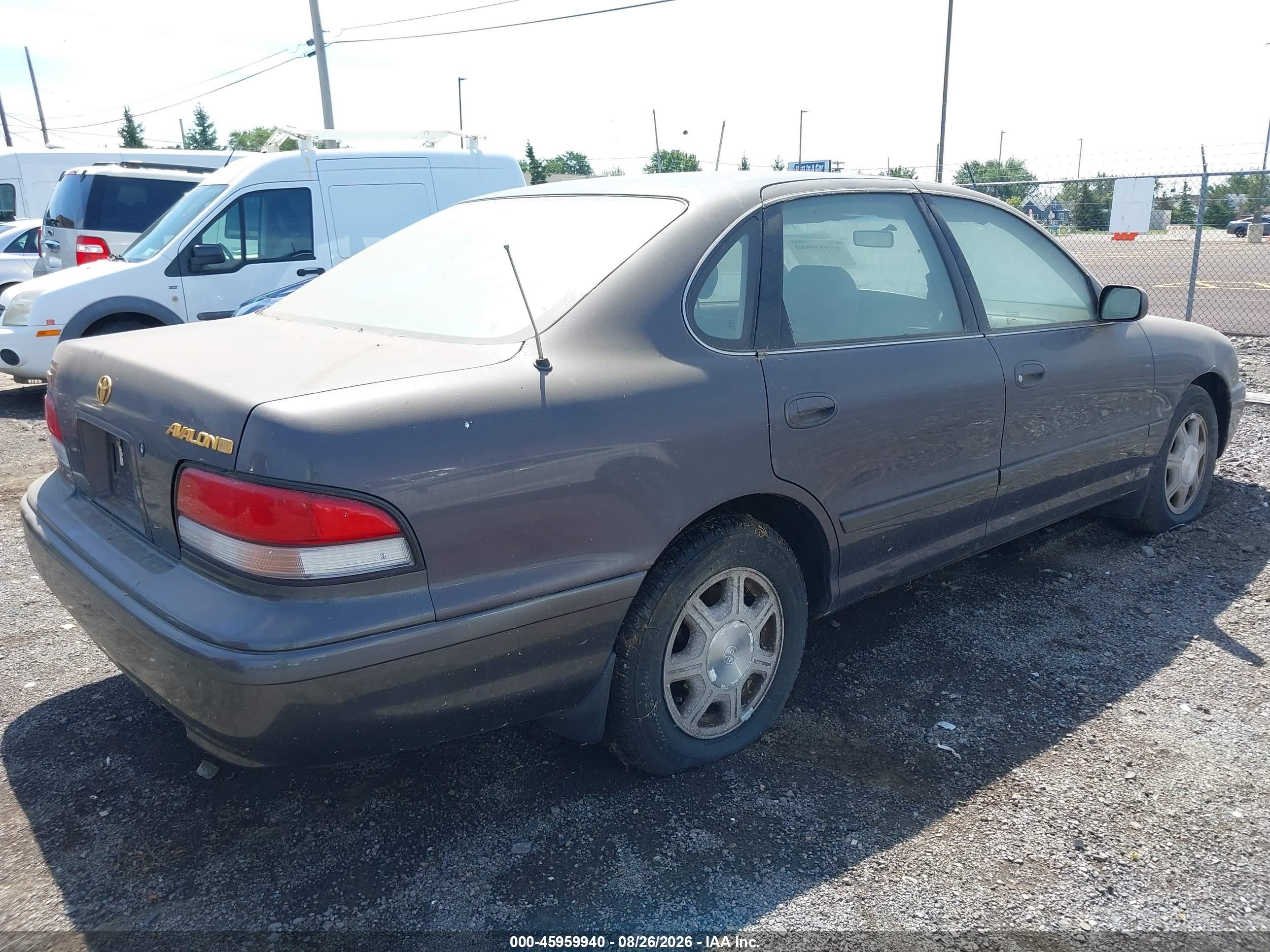 1996 Toyota Avalon Xl/xls Фиолетовый vin: 4T1BF12B3TU095500