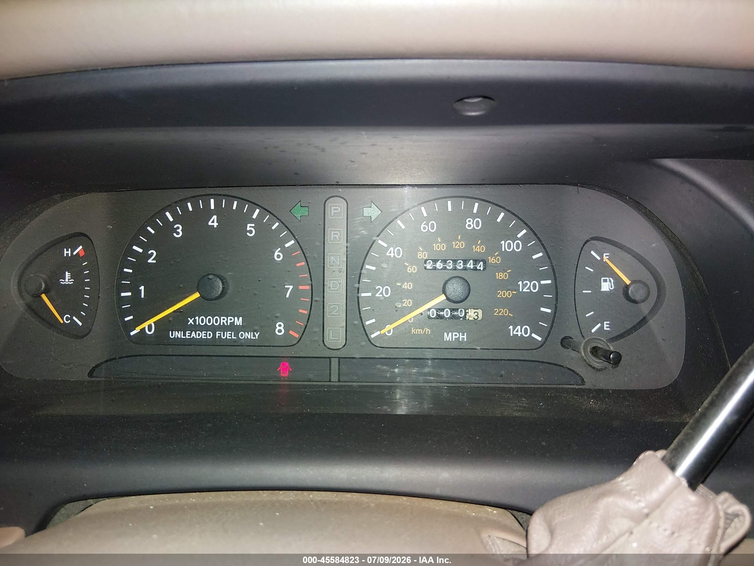1997 Toyota Avalon Xls Black vin: 4T1BF12B3VU149834