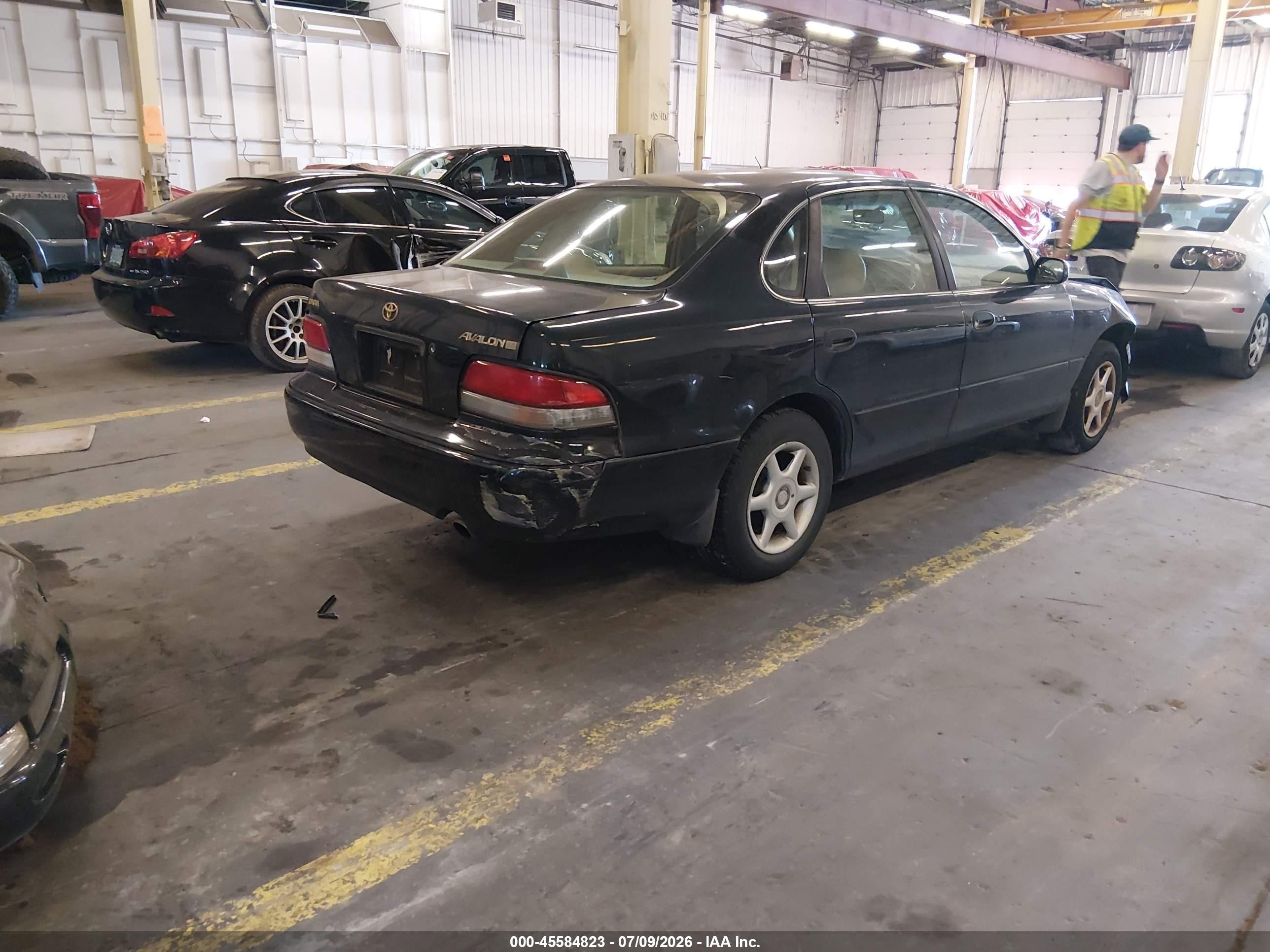 1997 Toyota Avalon Xls Black vin: 4T1BF12B3VU149834