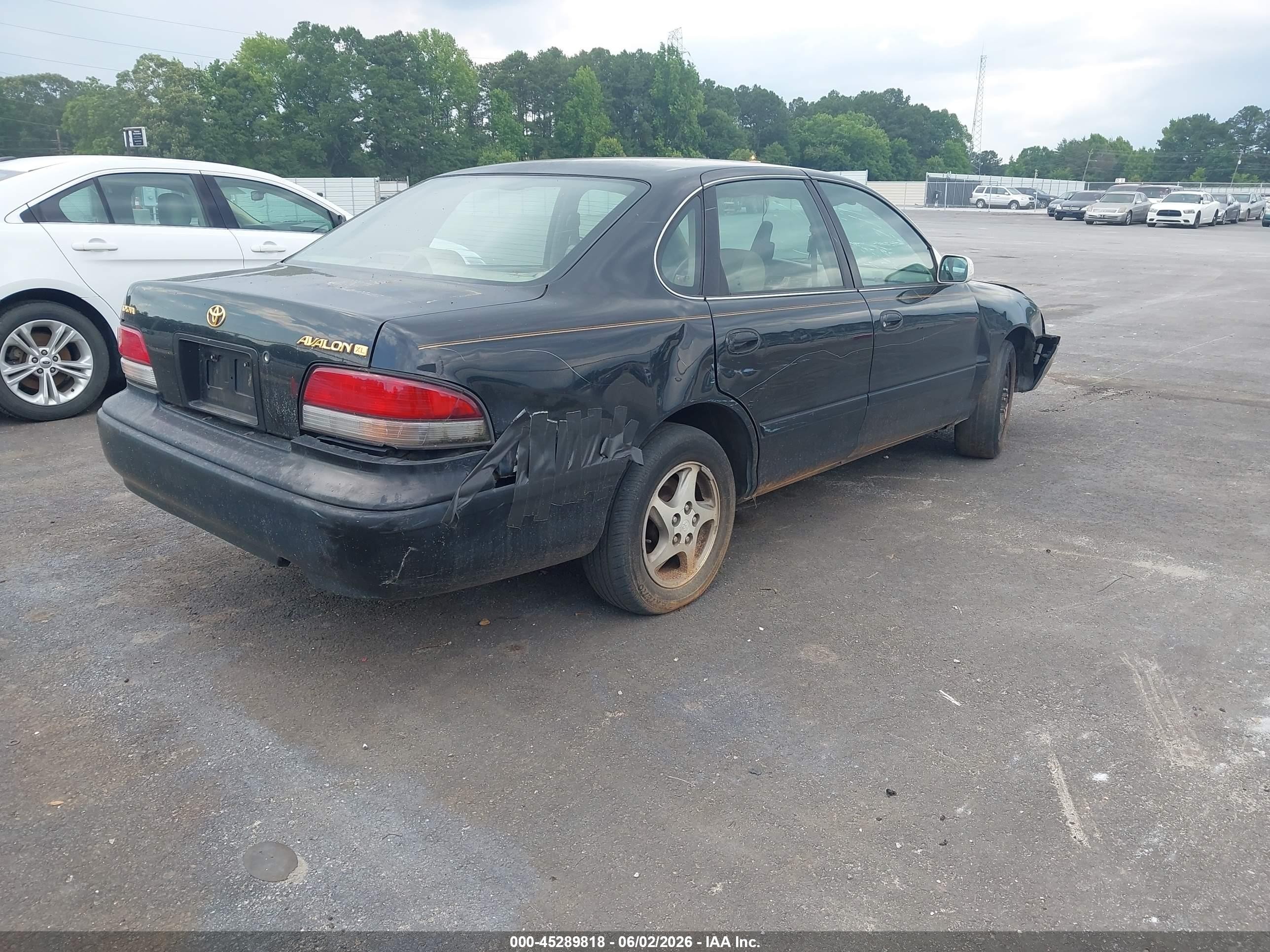 1997 Toyota Avalon Xl Black vin: 4T1BF12B3VU153768
