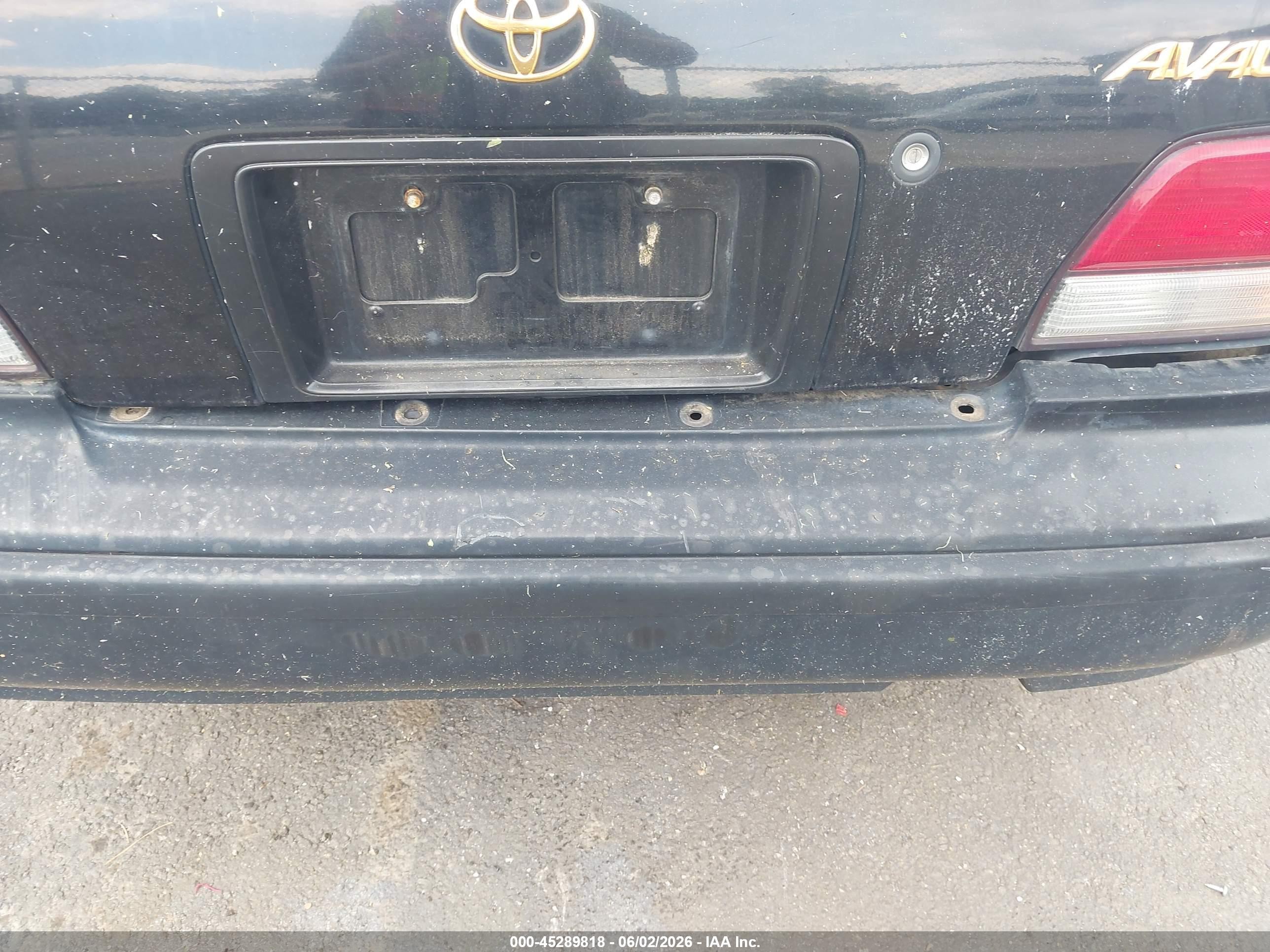 1997 Toyota Avalon Xl Black vin: 4T1BF12B3VU153768