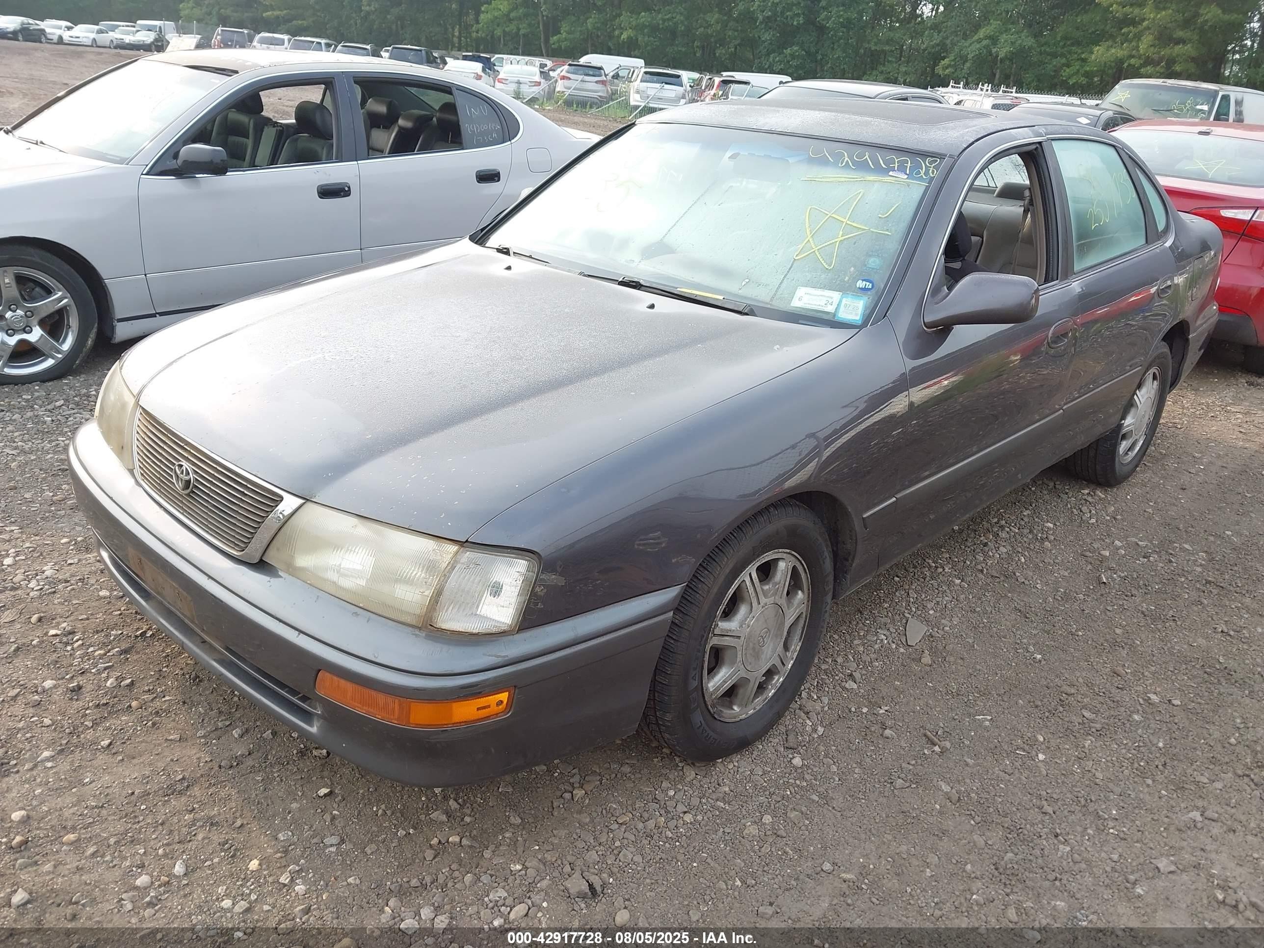 1996 Toyota Avalon Xl/xls Gray vin: 4T1BF12B4TU066037