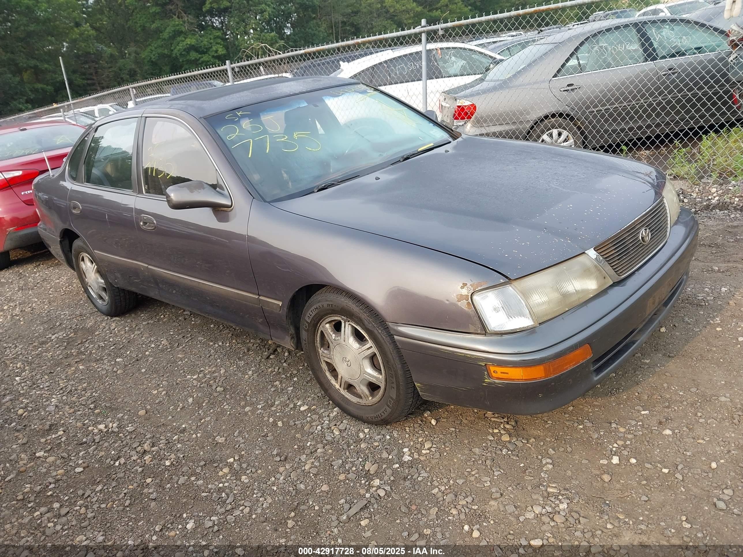 1996 Toyota Avalon Xl/xls Gray vin: 4T1BF12B4TU066037