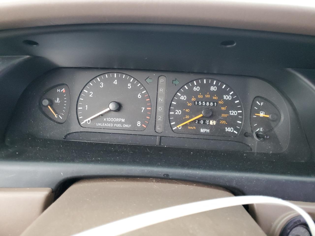 1996 Toyota Avalon Xl Золотой vin: 4T1BF12B4TU071772