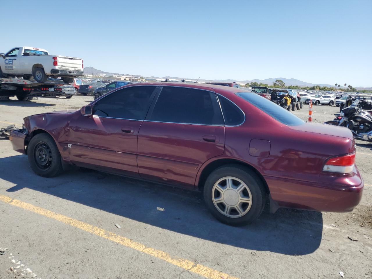 1996 Toyota Avalon Xl Burgundy vin: 4T1BF12B4TU090418