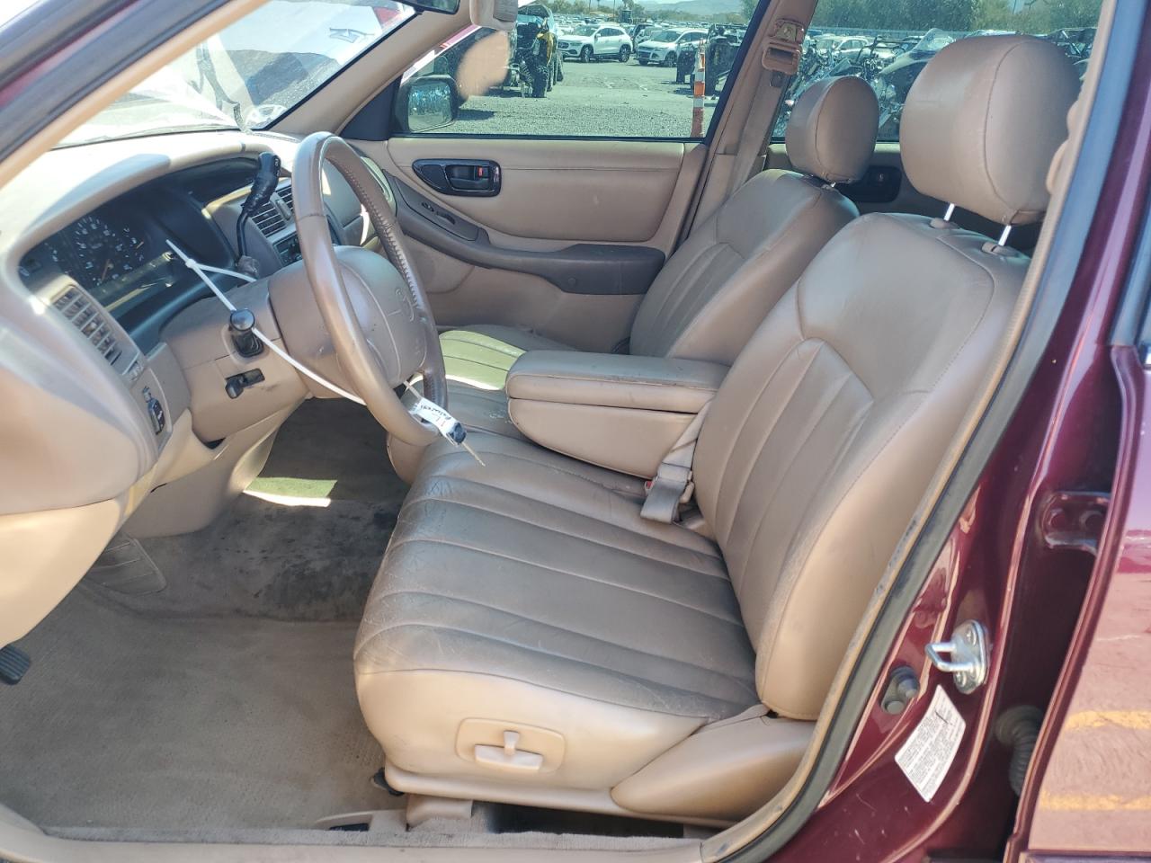 1996 Toyota Avalon Xl Burgundy vin: 4T1BF12B4TU090418