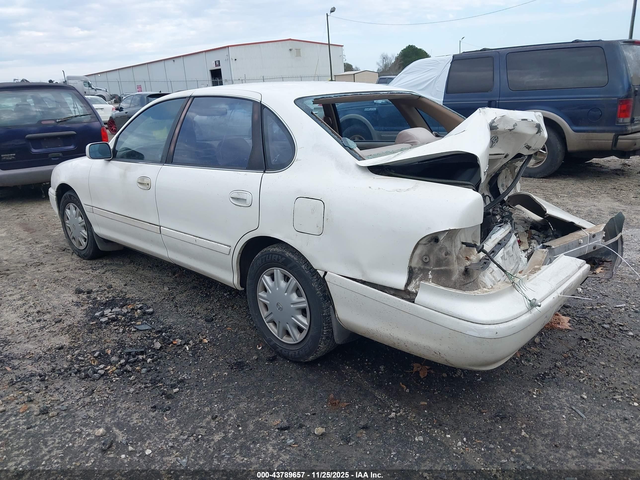 1996 Toyota Avalon Xl/xls White vin: 4T1BF12B4TU095294