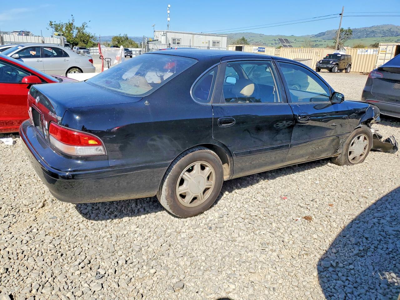 1996 Toyota Avalon Xls Black vin: 4T1BF12B4TU108531