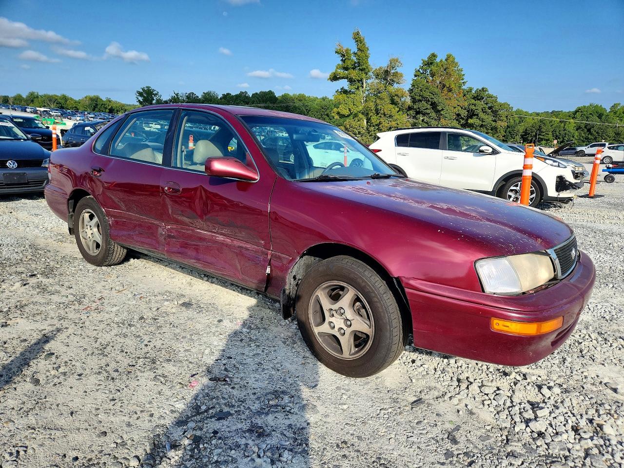 1997 Toyota Avalon Xls Burgundy vin: 4T1BF12B4VU139541