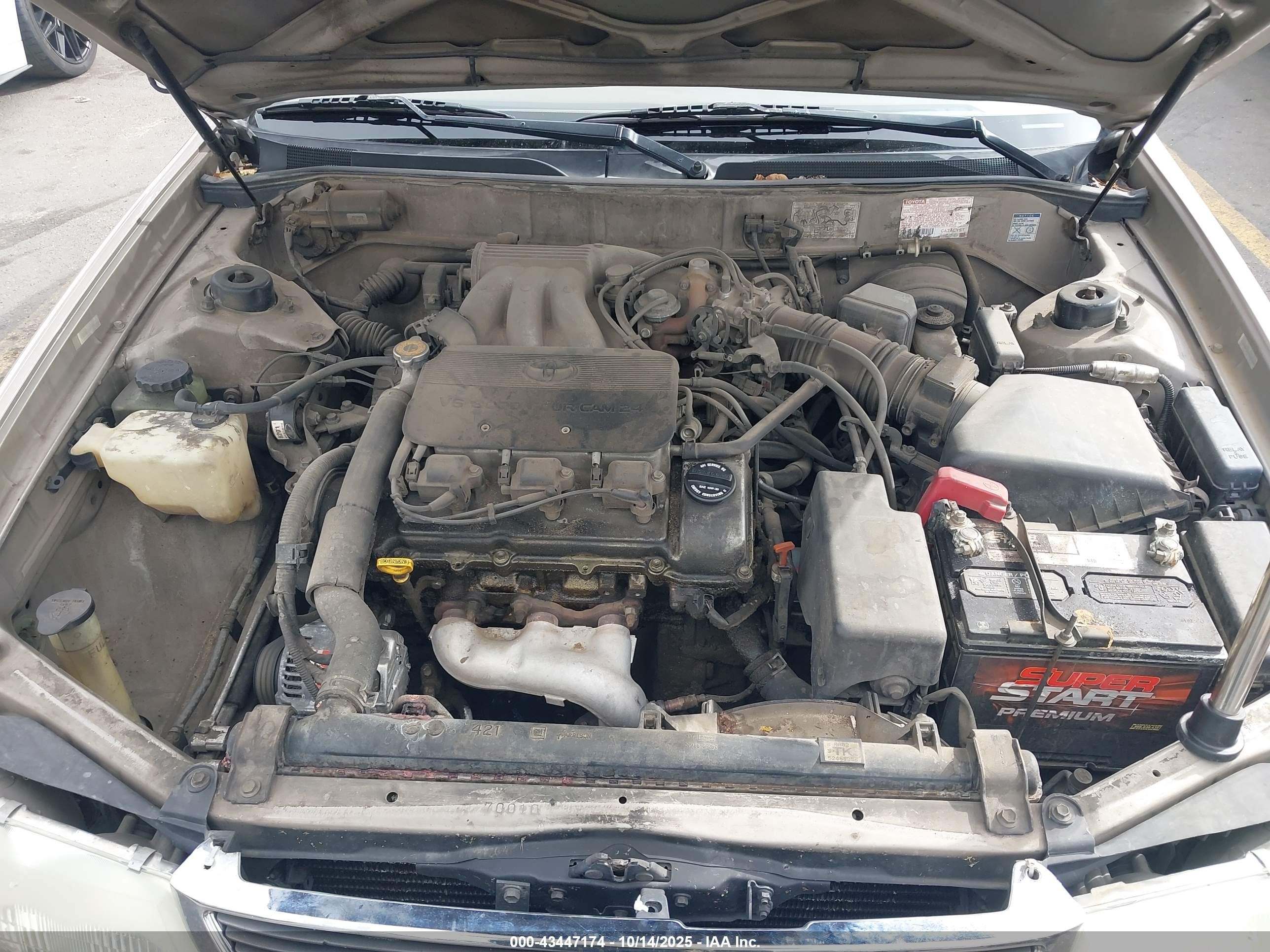 1996 Toyota Avalon Xl/xls Золотой vin: 4T1BF12B5TU081498