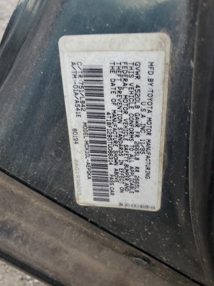 1996 Toyota Avalon Xl Blue vin: 4T1BF12B5TU086314