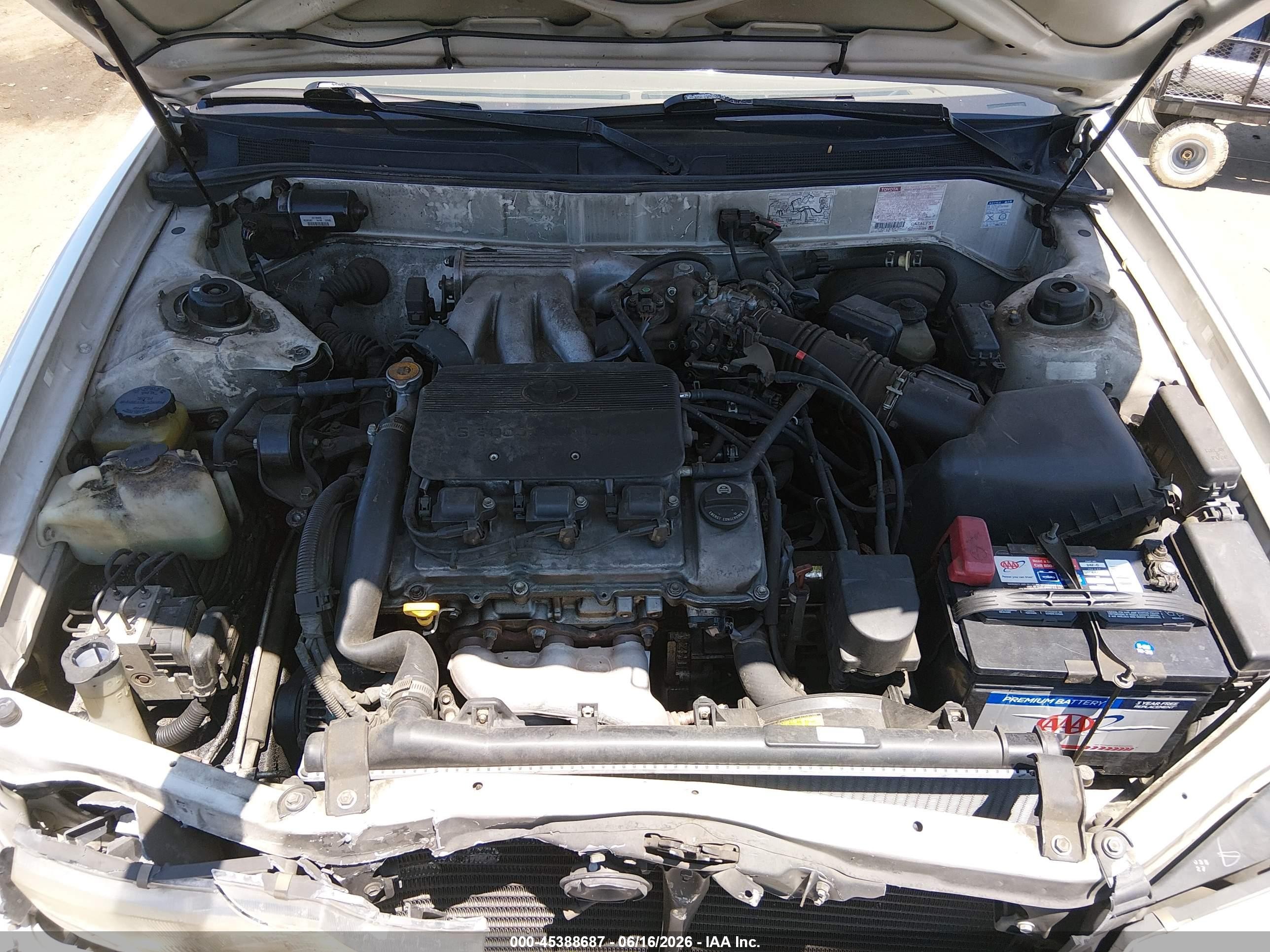 1997 Toyota Avalon Xl Белый vin: 4T1BF12B5VU170961