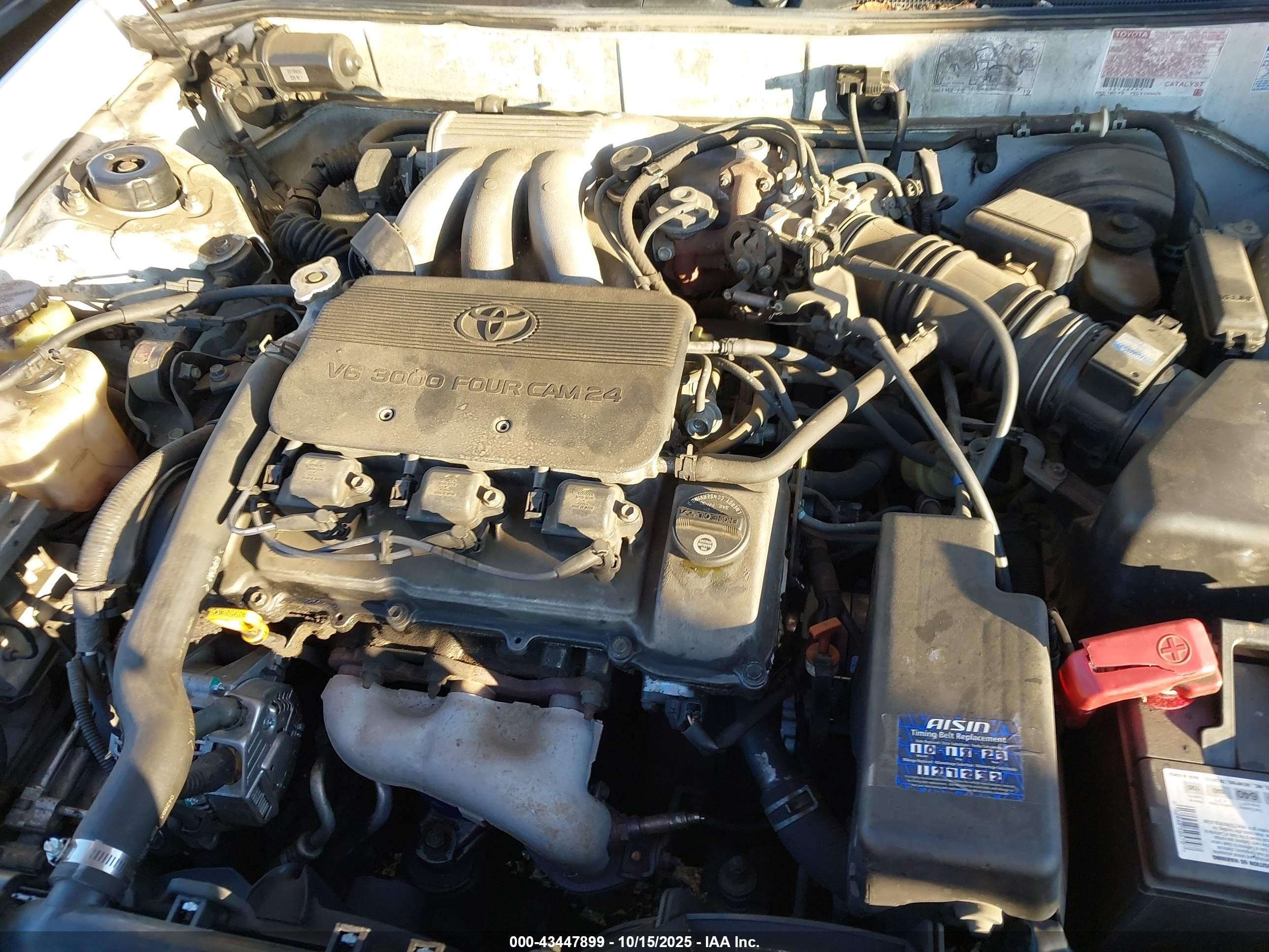 1996 Toyota Avalon Xl/xls White vin: 4T1BF12B6TU066654