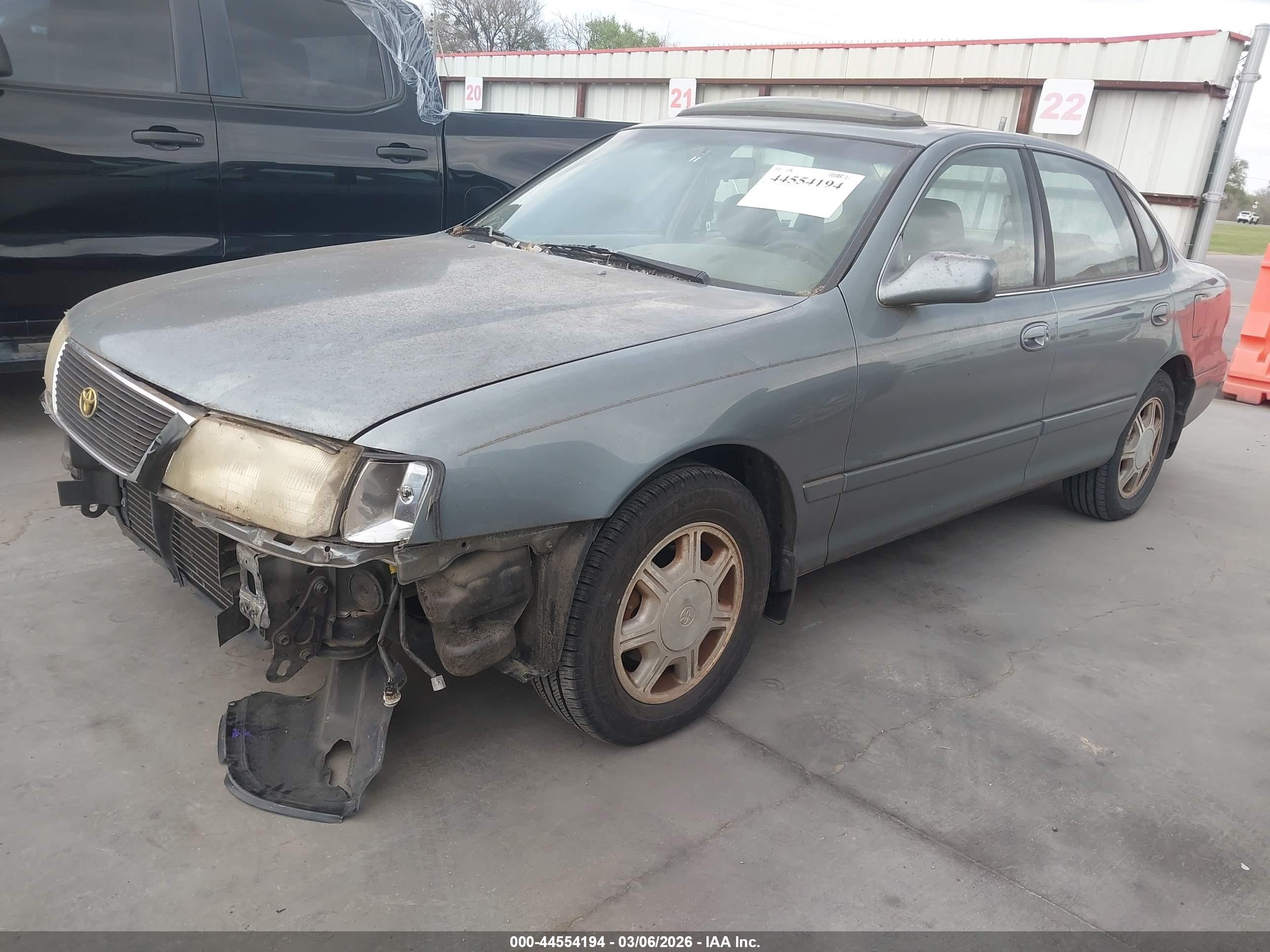 1996 Toyota Avalon Xl/xls Light Blue vin: 4T1BF12B6TU077086