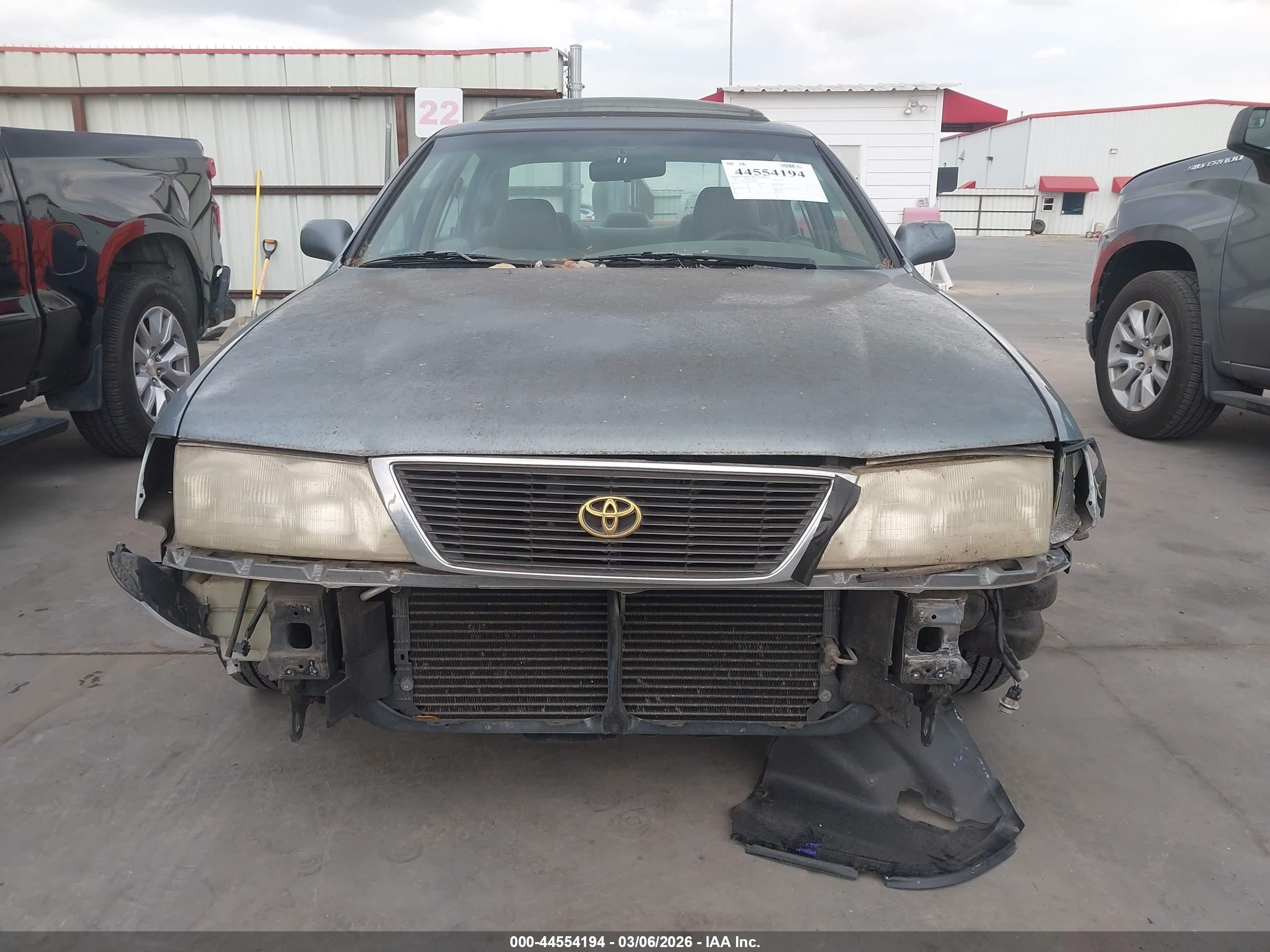 1996 Toyota Avalon Xl/xls Light Blue vin: 4T1BF12B6TU077086