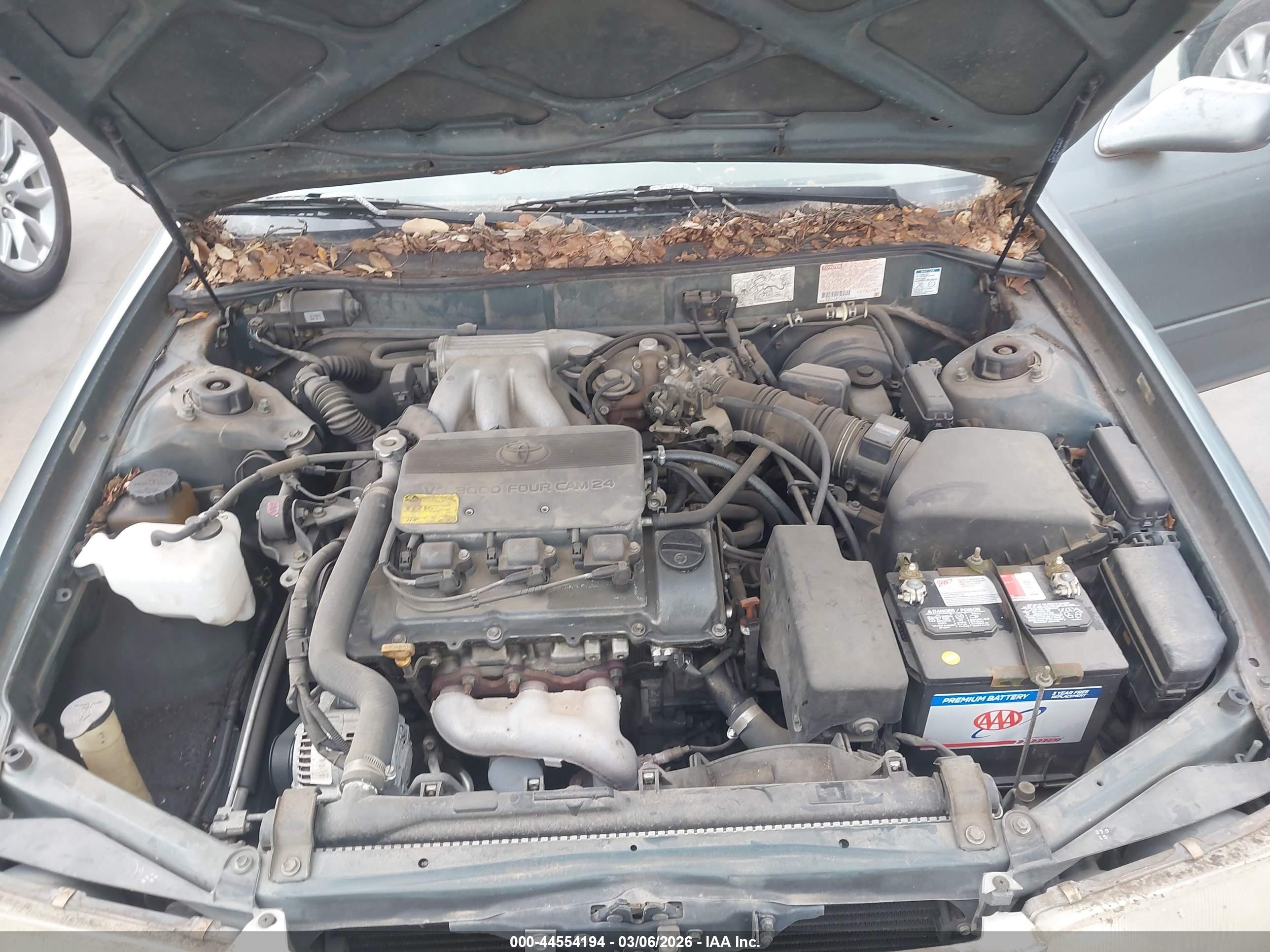 1996 Toyota Avalon Xl/xls Light Blue vin: 4T1BF12B6TU077086