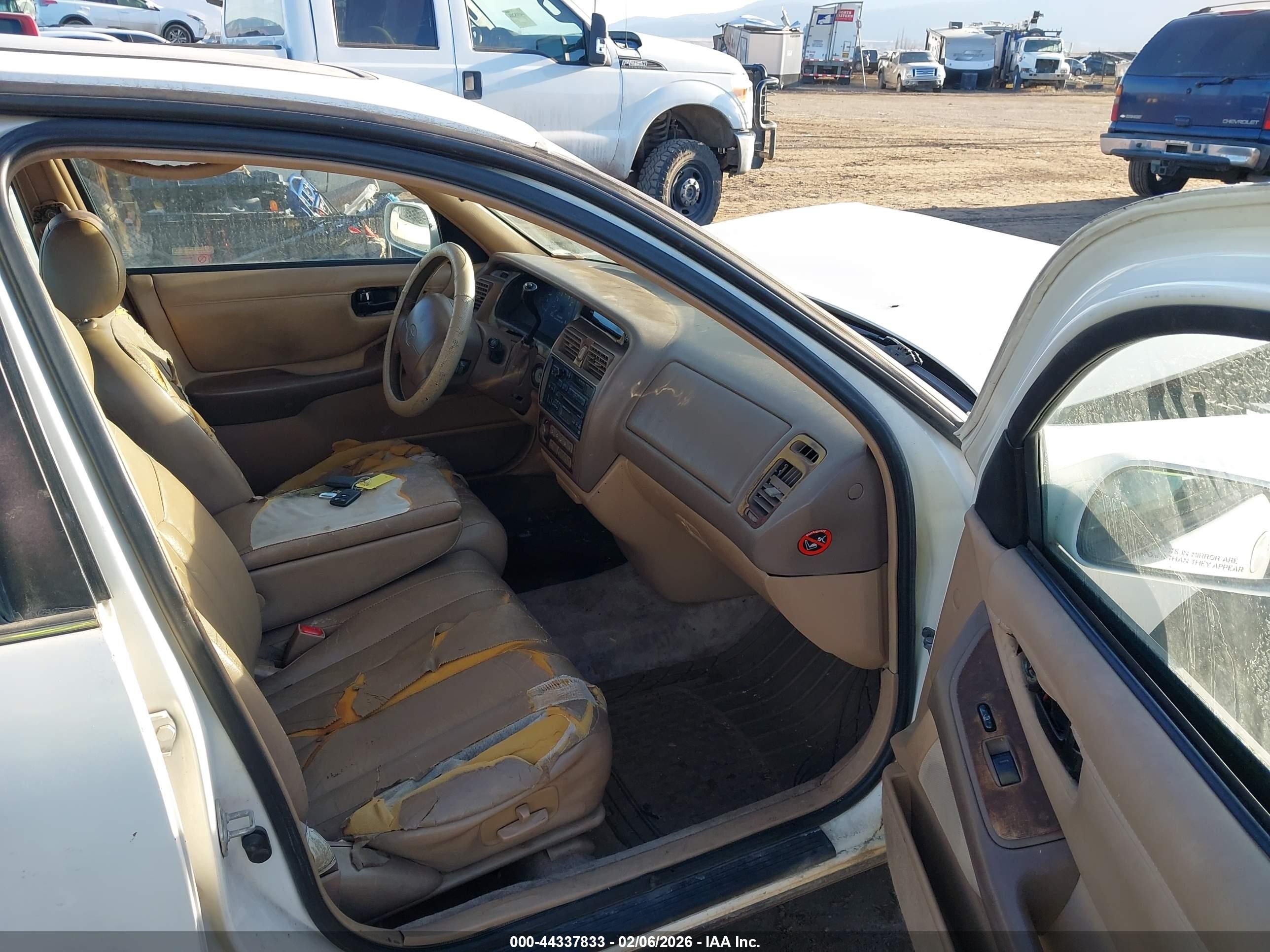 1996 Toyota Avalon Xl/xls White vin: 4T1BF12B6TU081932