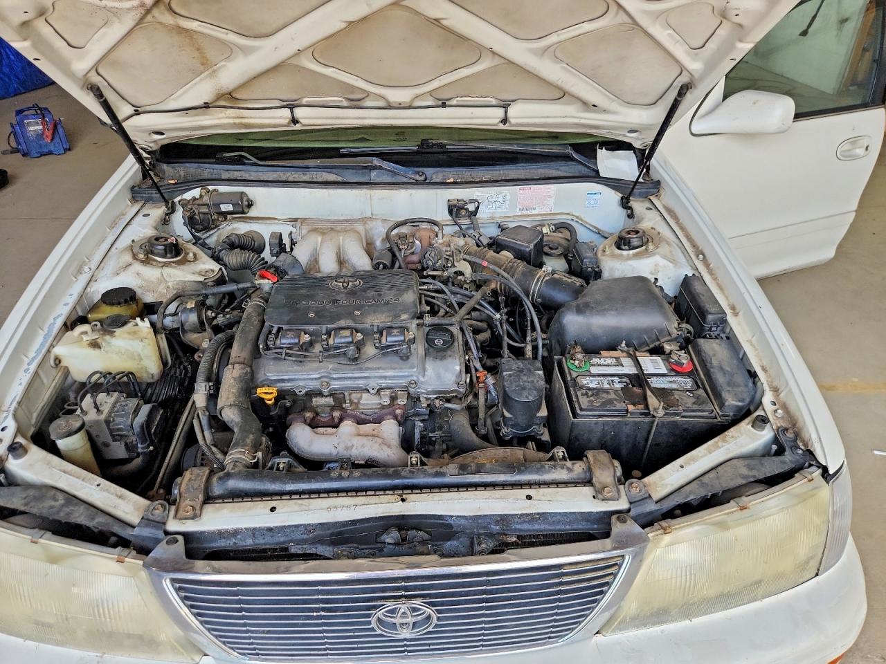 1997 Toyota Avalon Xl White vin: 4T1BF12B6VU209329