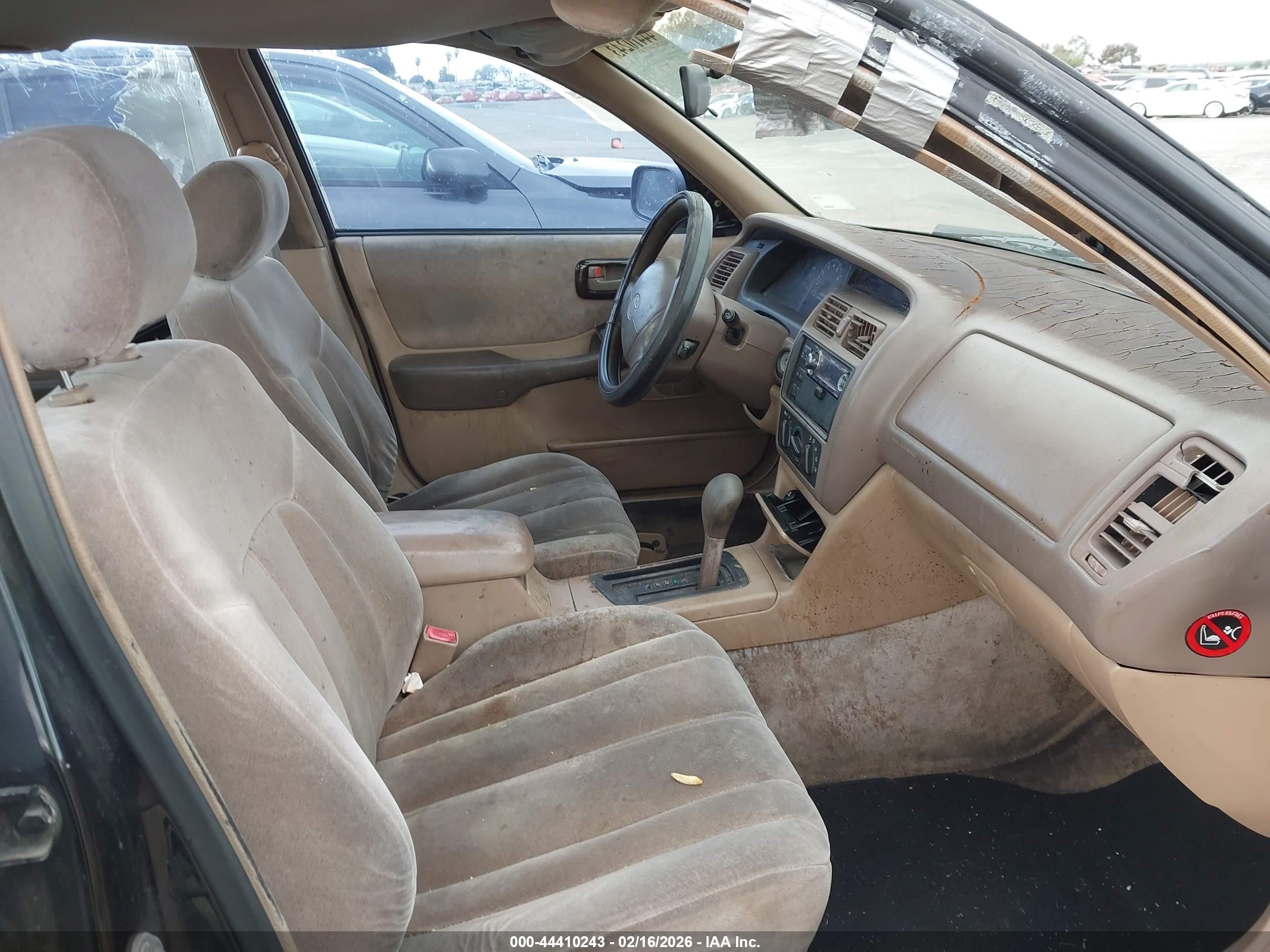 1996 Toyota Avalon Xl/xls Black vin: 4T1BF12B7TU109155