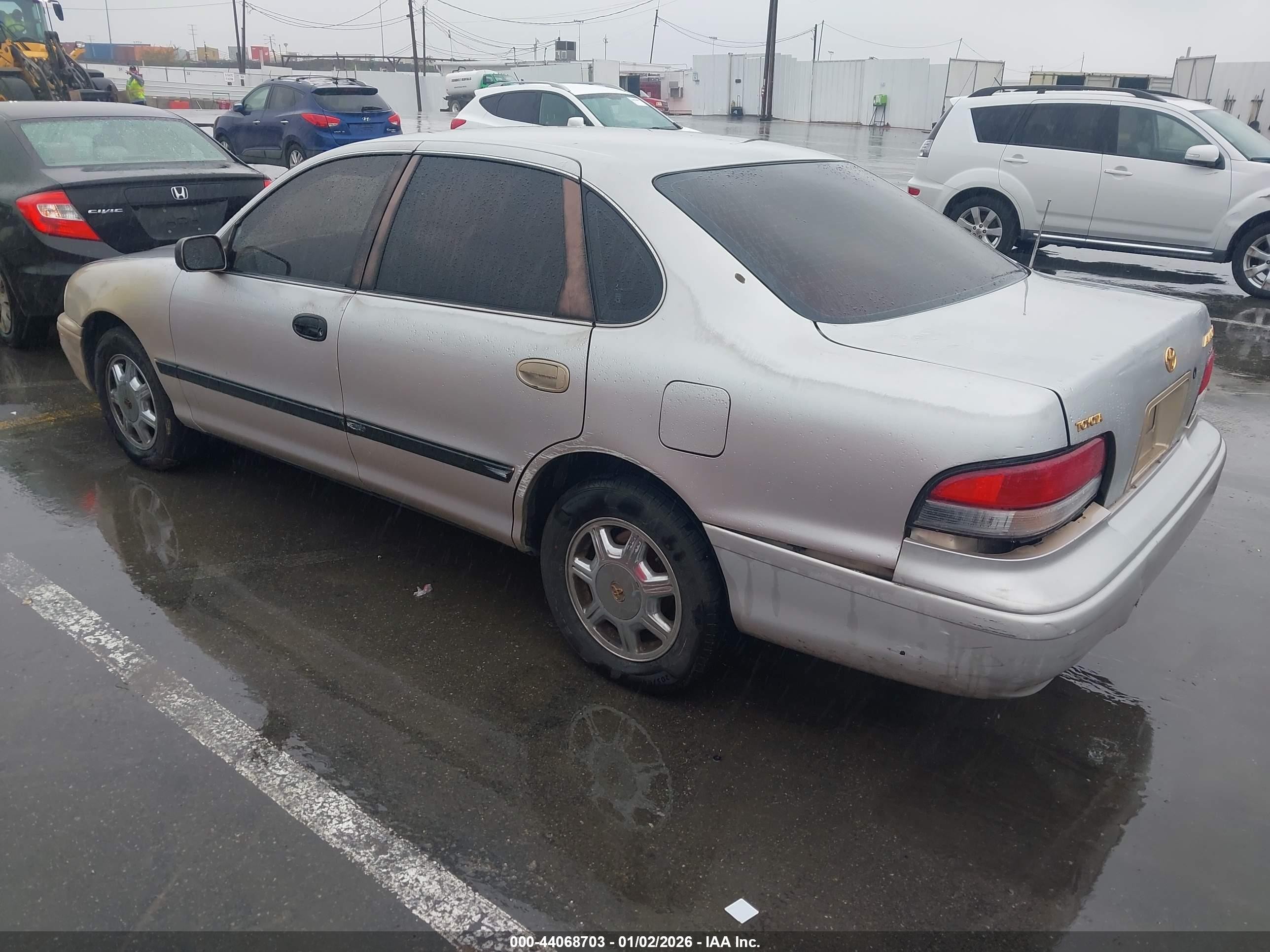 1996 Toyota Avalon Xl/xls Silver vin: 4T1BF12B7TU130975