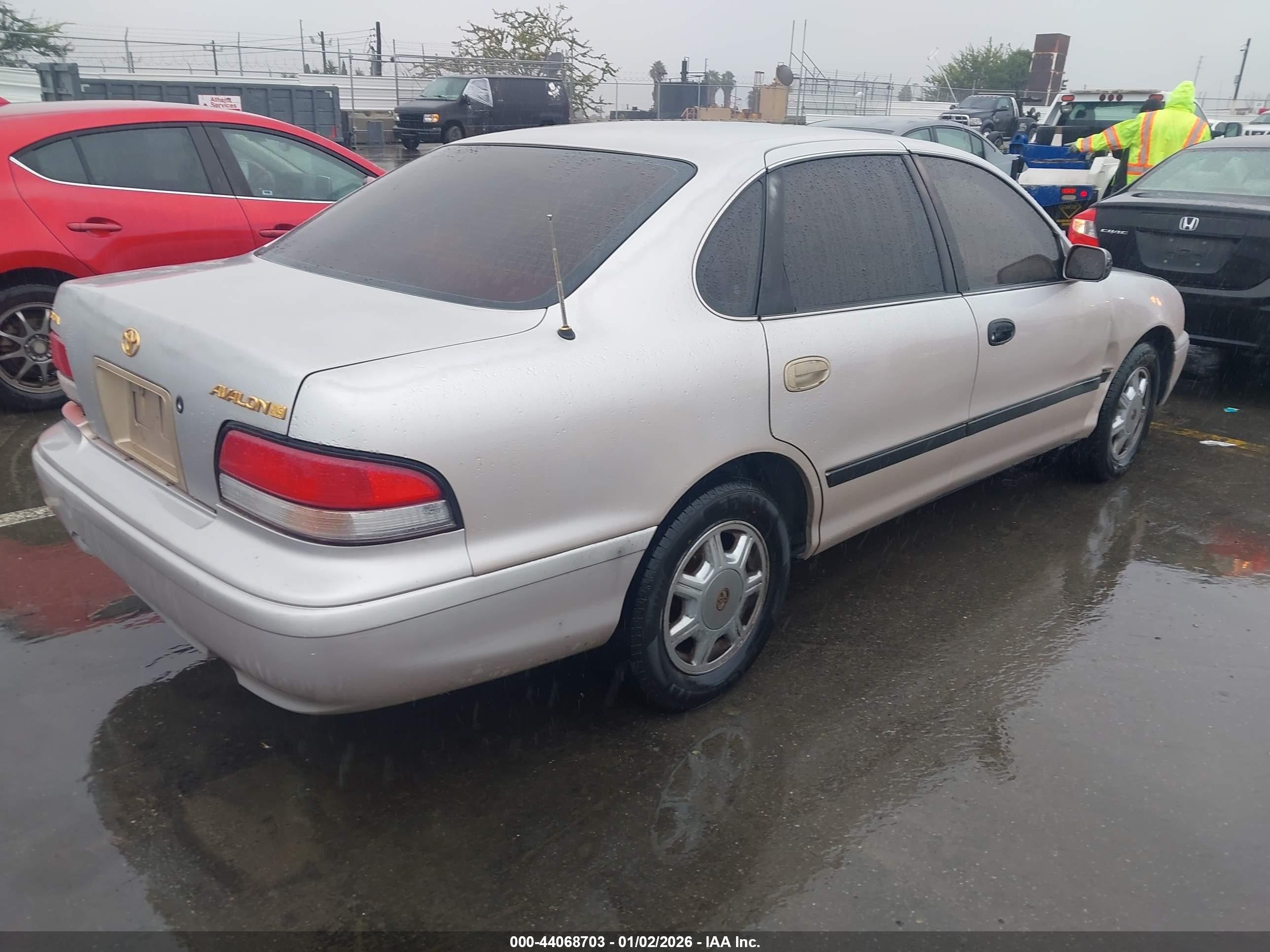 1996 Toyota Avalon Xl/xls Silver vin: 4T1BF12B7TU130975
