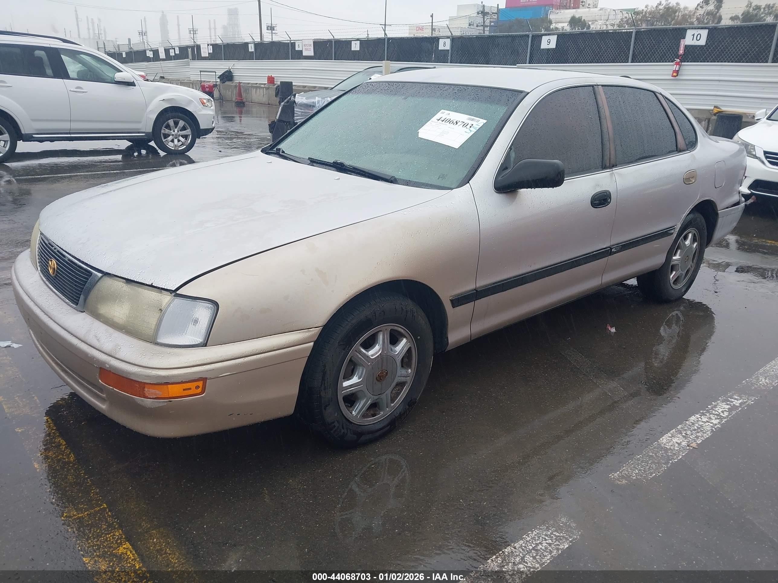 1996 Toyota Avalon Xl/xls Silver vin: 4T1BF12B7TU130975