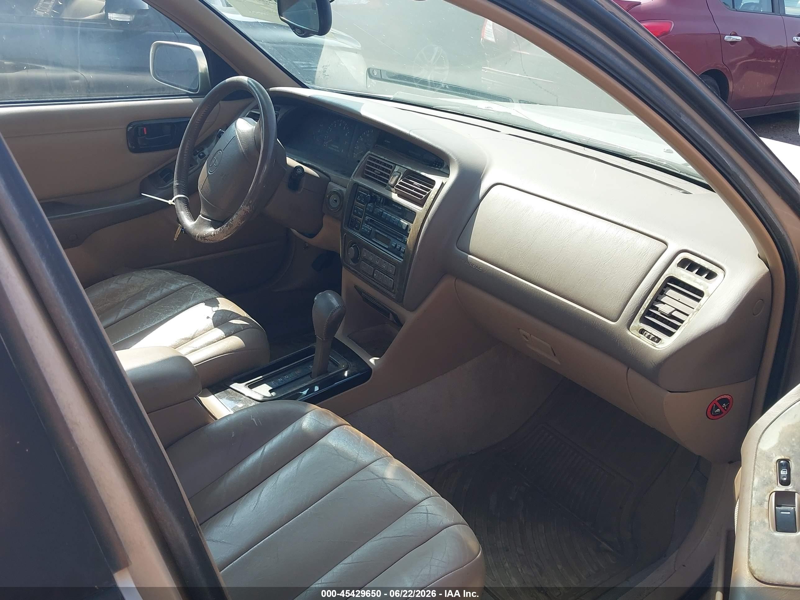 1997 Toyota Avalon Xls Gold vin: 4T1BF12B7VU170945