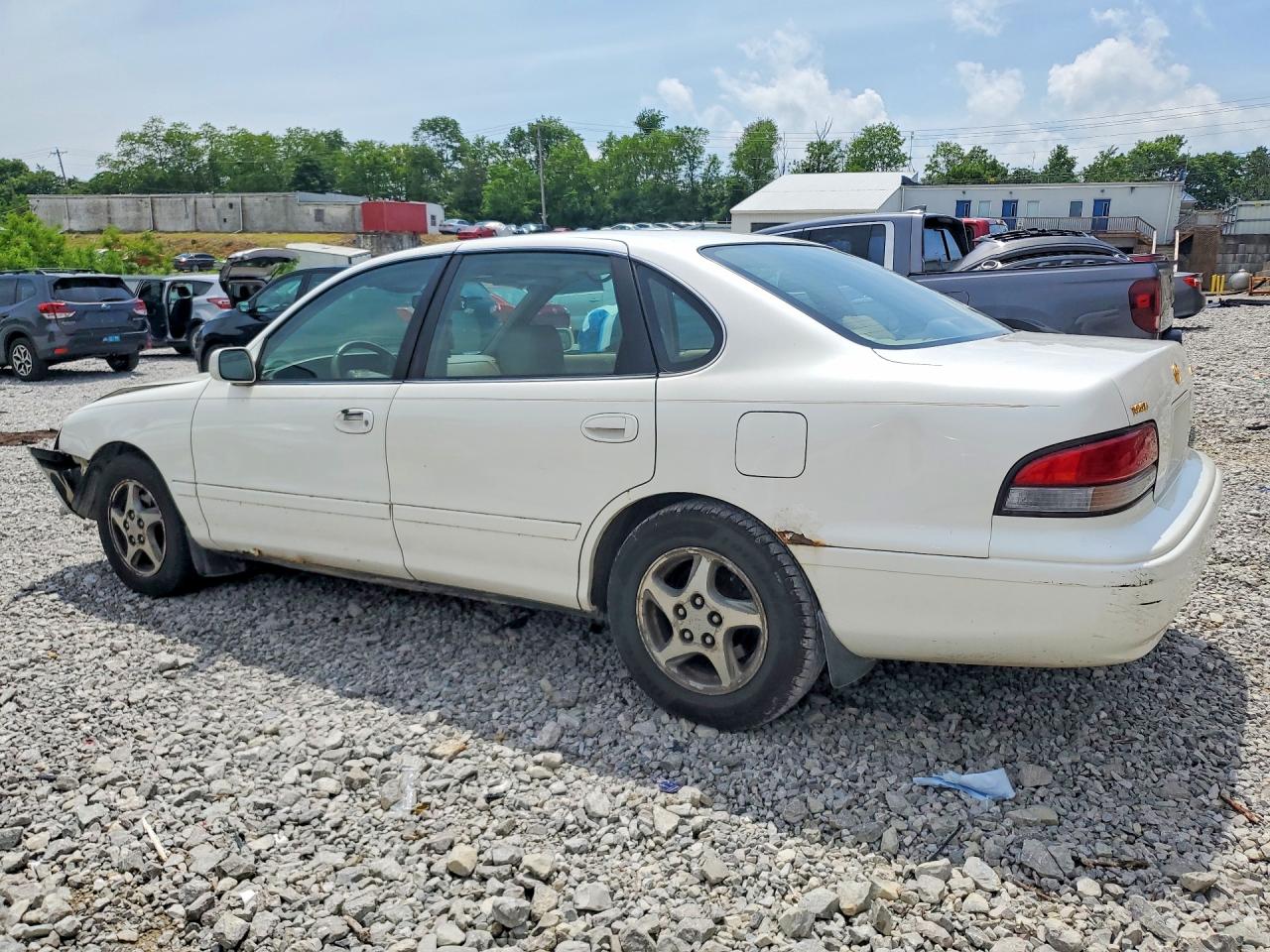 1997 Toyota Avalon Xl White vin: 4T1BF12B7VU198051