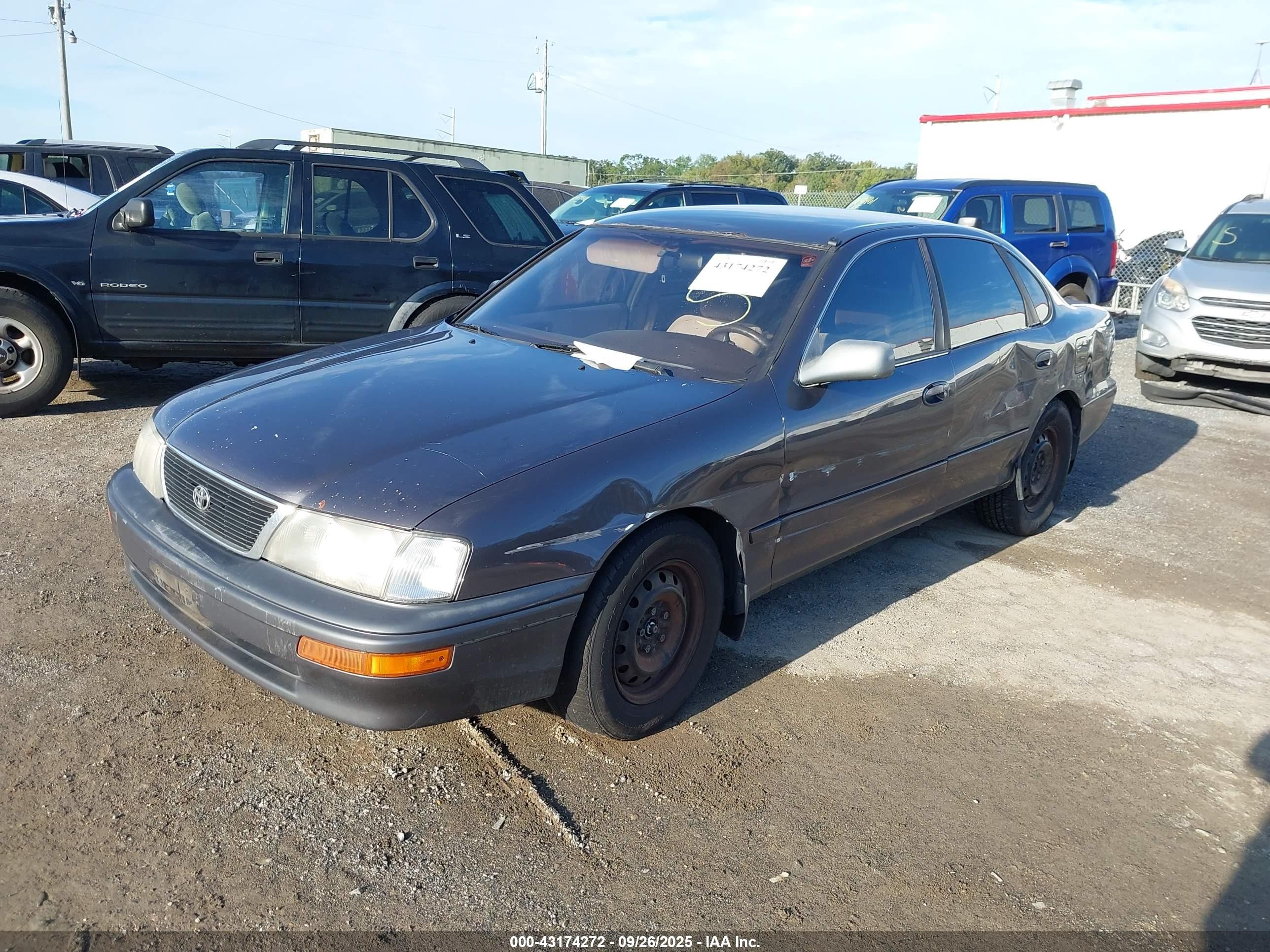 1996 Toyota Avalon Xl/xls Gray vin: 4T1BF12B8TU089532