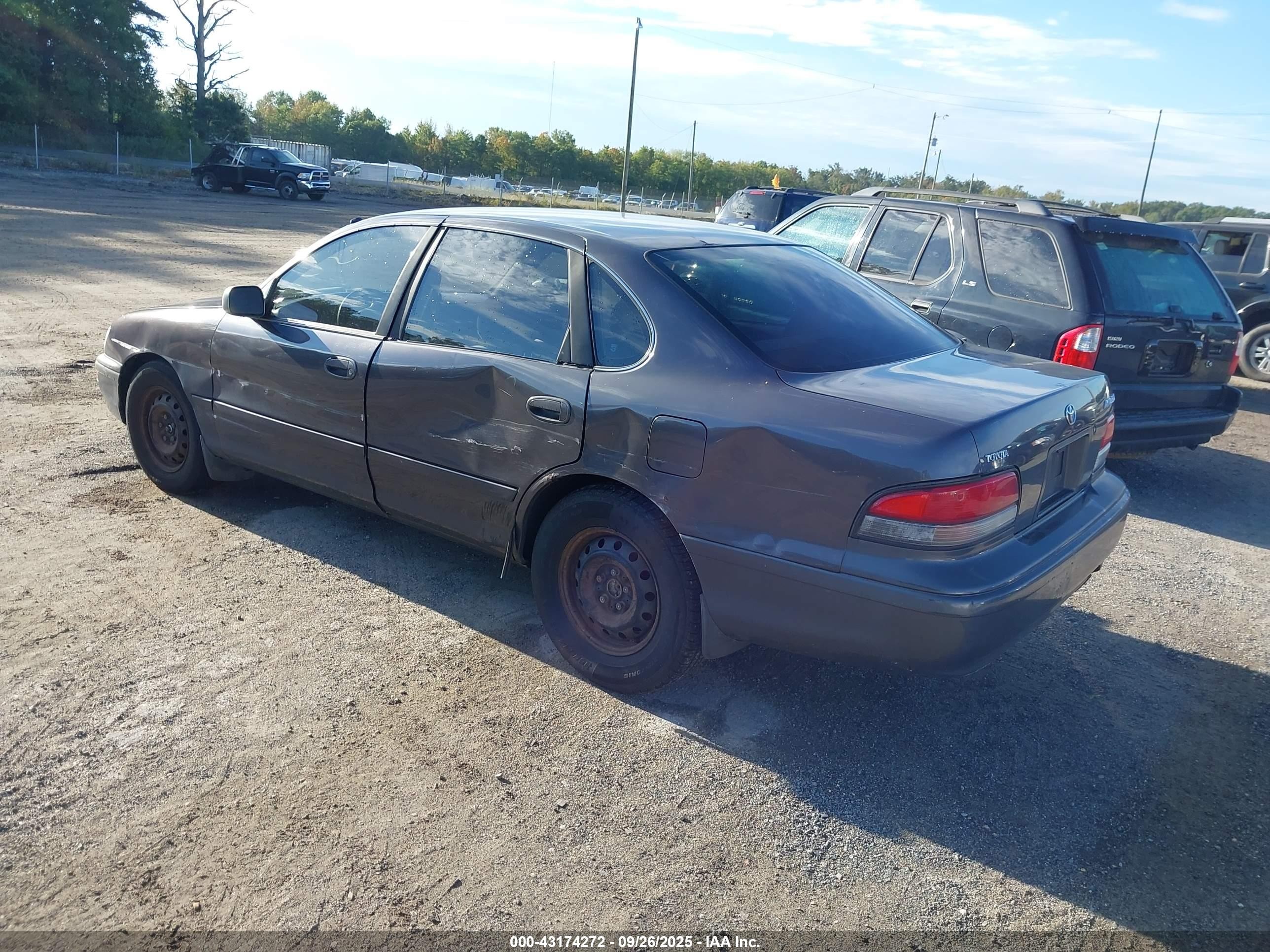 1996 Toyota Avalon Xl/xls Gray vin: 4T1BF12B8TU089532
