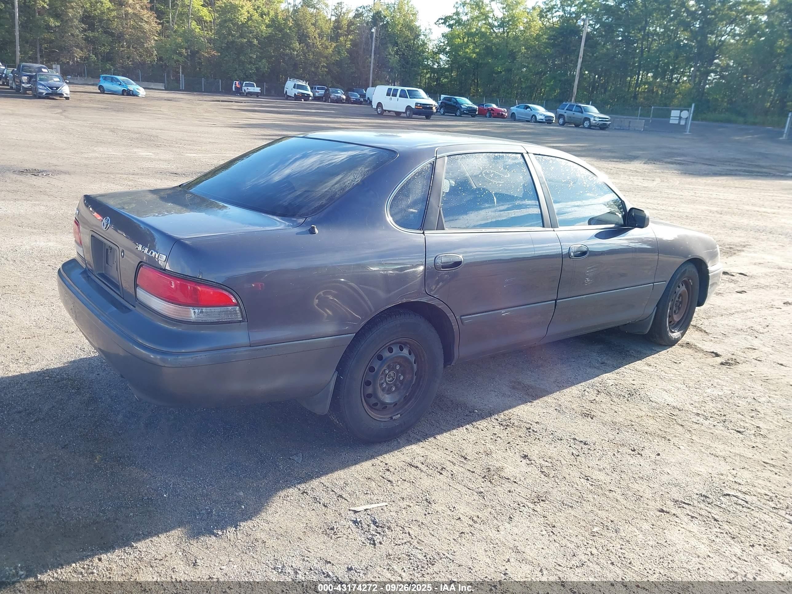 1996 Toyota Avalon Xl/xls Gray vin: 4T1BF12B8TU089532