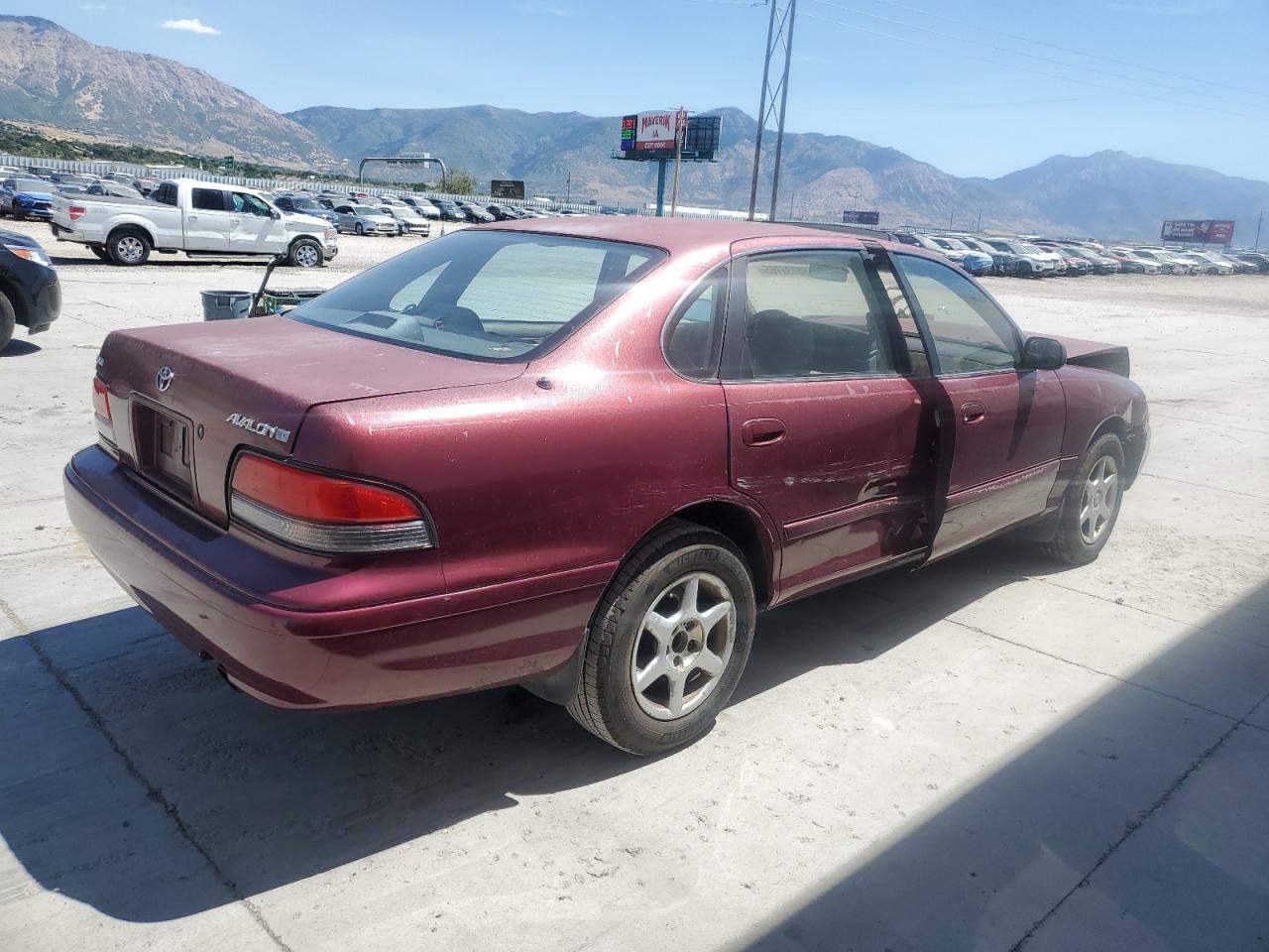1996 Toyota Avalon Xl Burgundy vin: 4T1BF12B8TU103798