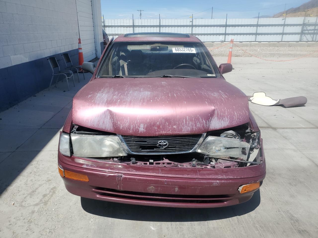 1996 Toyota Avalon Xl Burgundy vin: 4T1BF12B8TU103798
