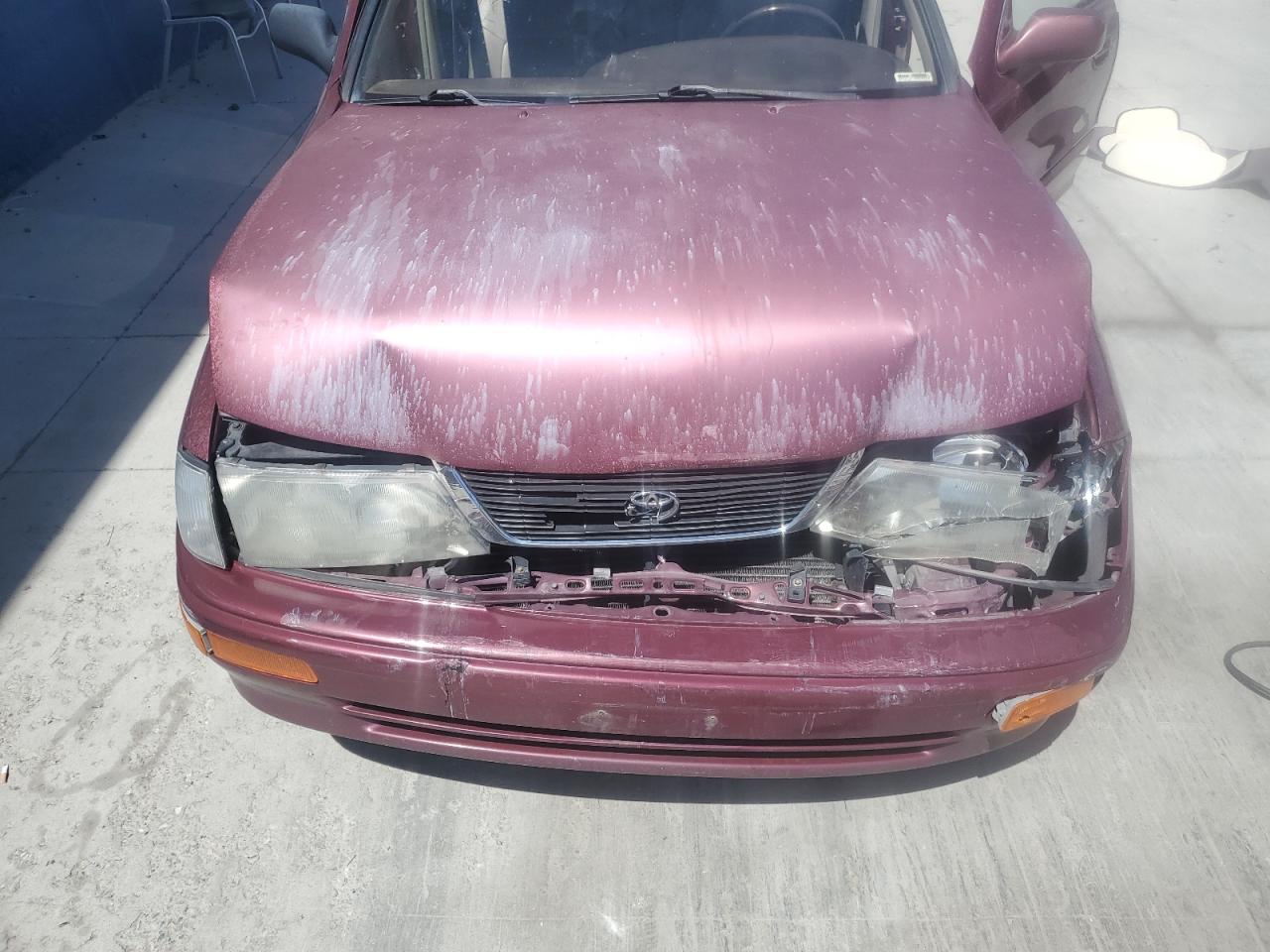 1996 Toyota Avalon Xl Burgundy vin: 4T1BF12B8TU103798