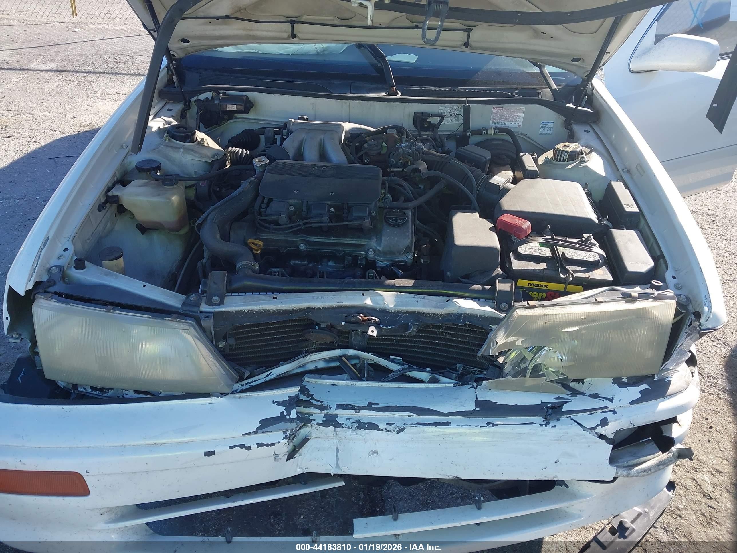 1996 Toyota Avalon Xl/xls White vin: 4T1BF12B8TU106247