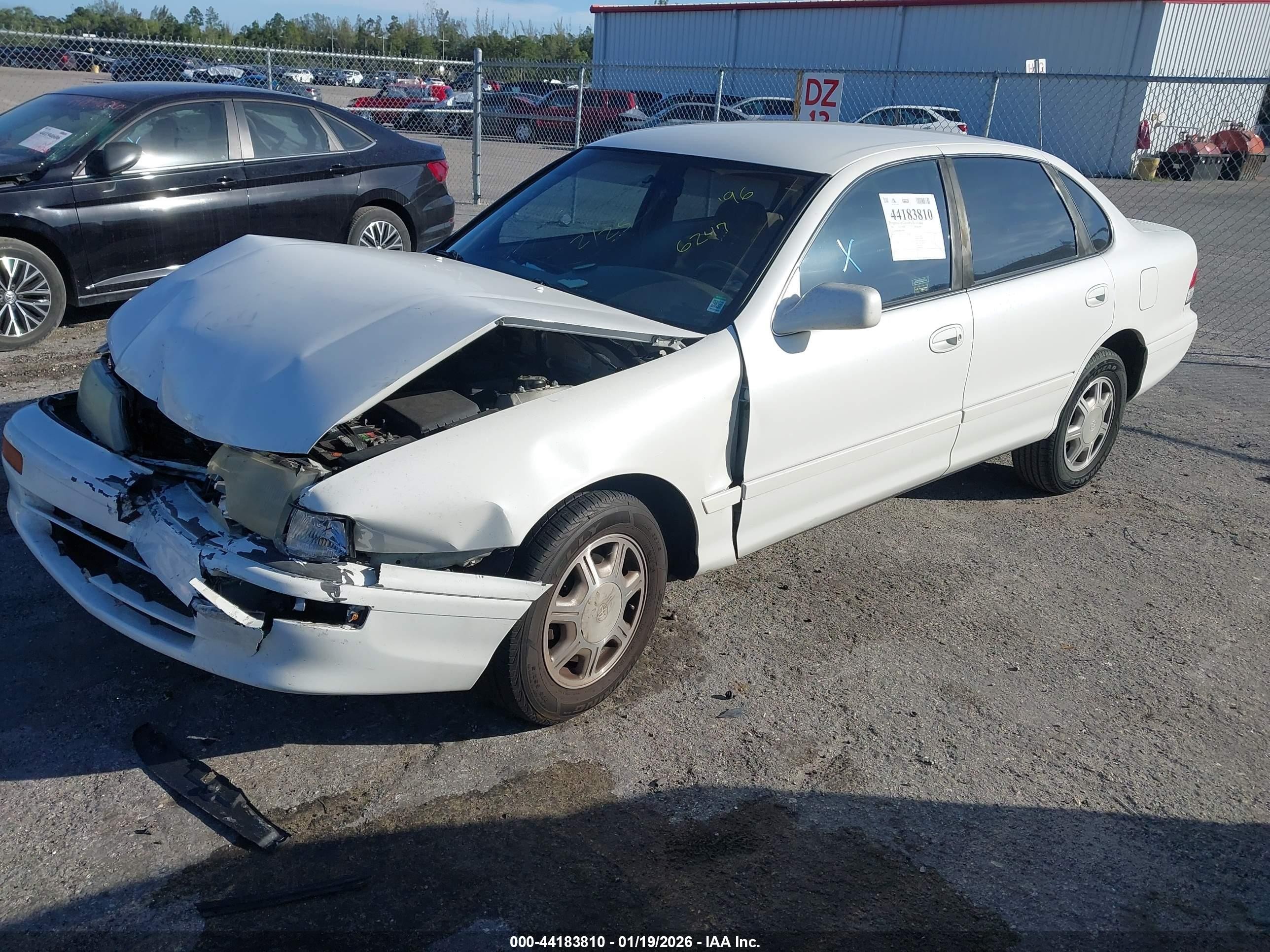 1996 Toyota Avalon Xl/xls White vin: 4T1BF12B8TU106247