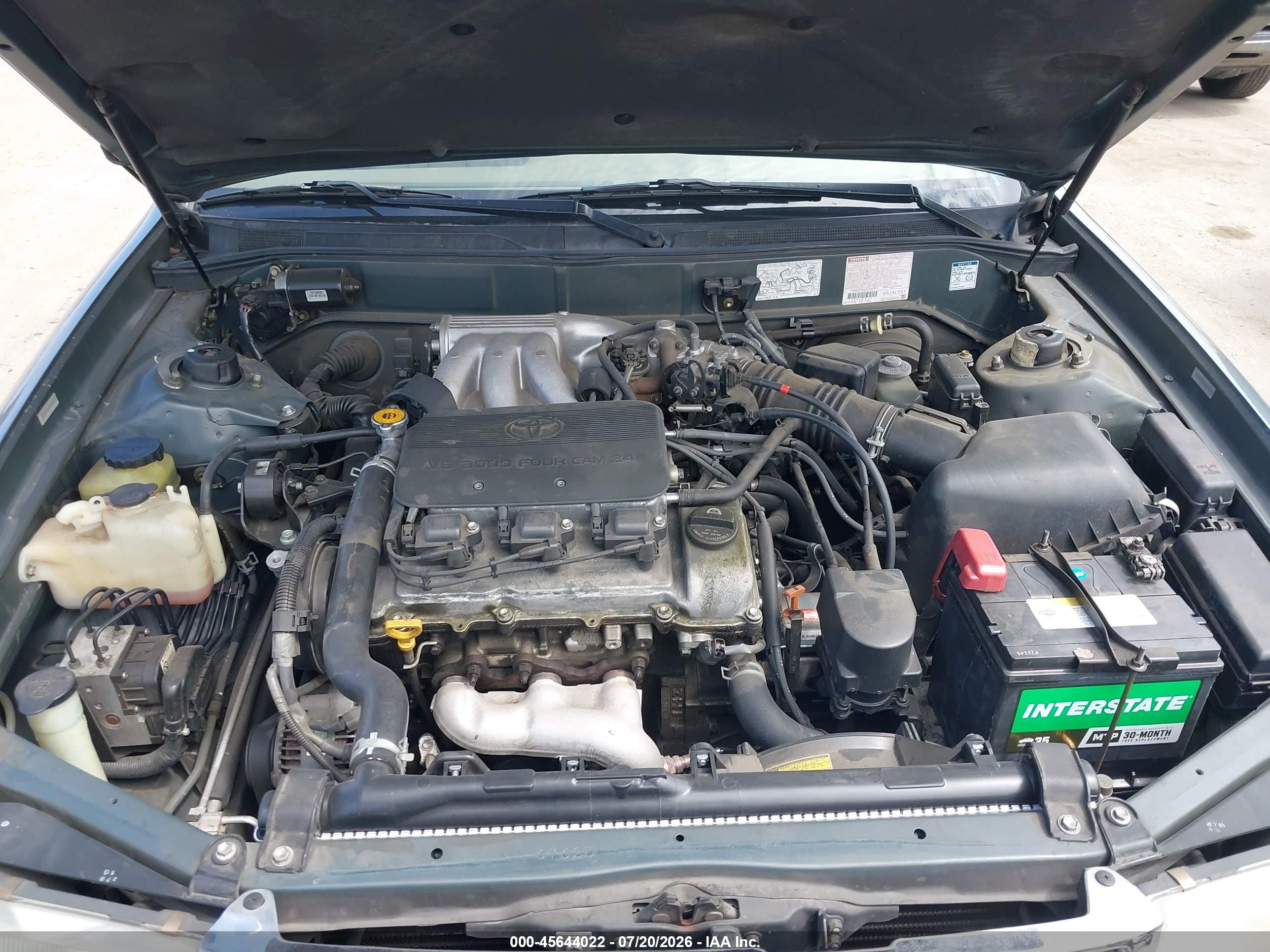 1997 Toyota Avalon Xls Gray vin: 4T1BF12B8VU148419