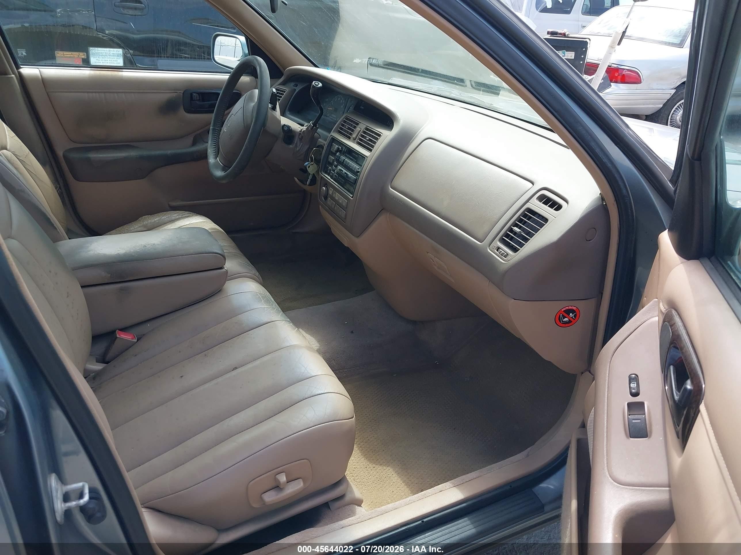 1997 Toyota Avalon Xls Gray vin: 4T1BF12B8VU148419