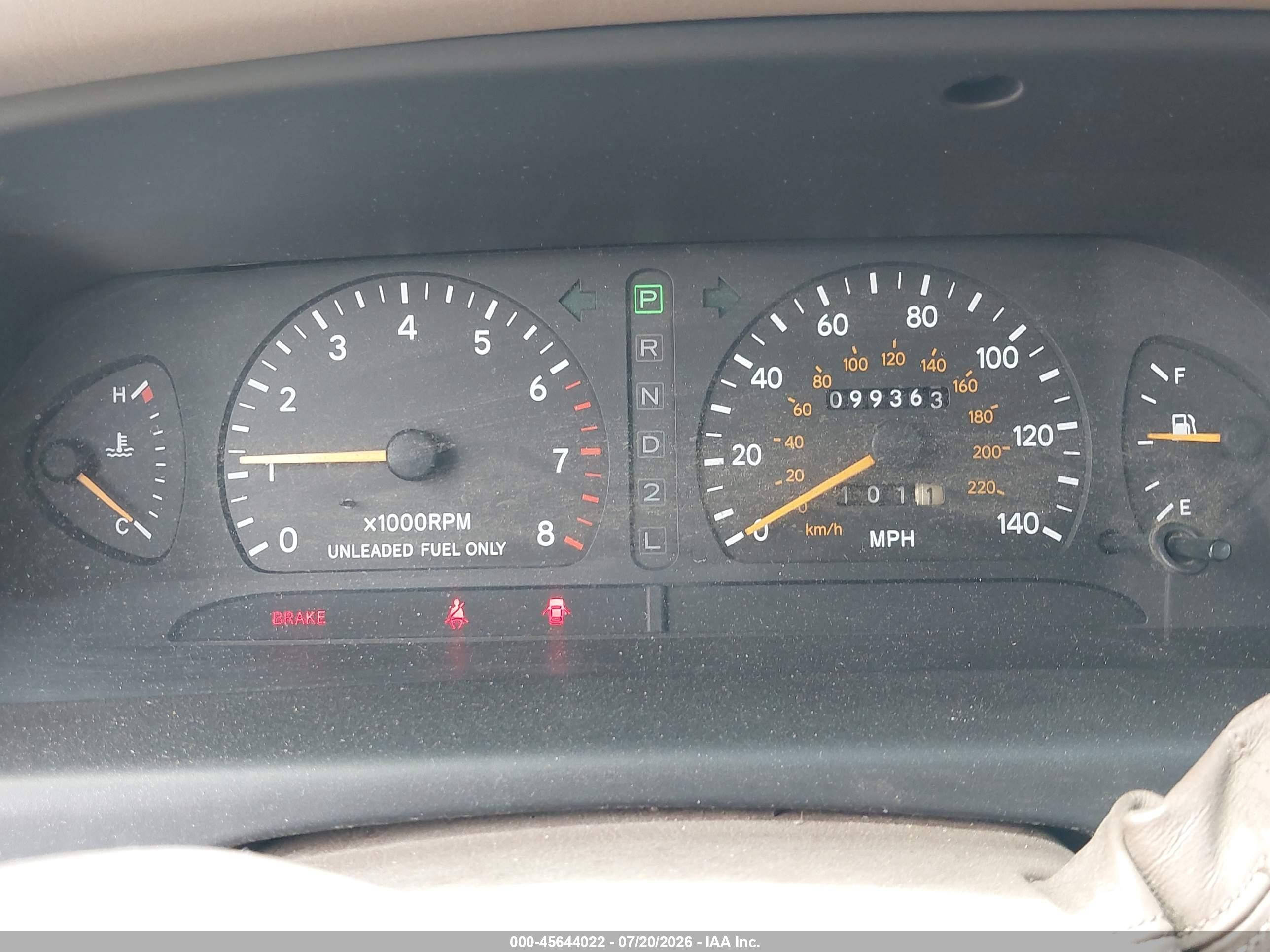 1997 Toyota Avalon Xls Gray vin: 4T1BF12B8VU148419