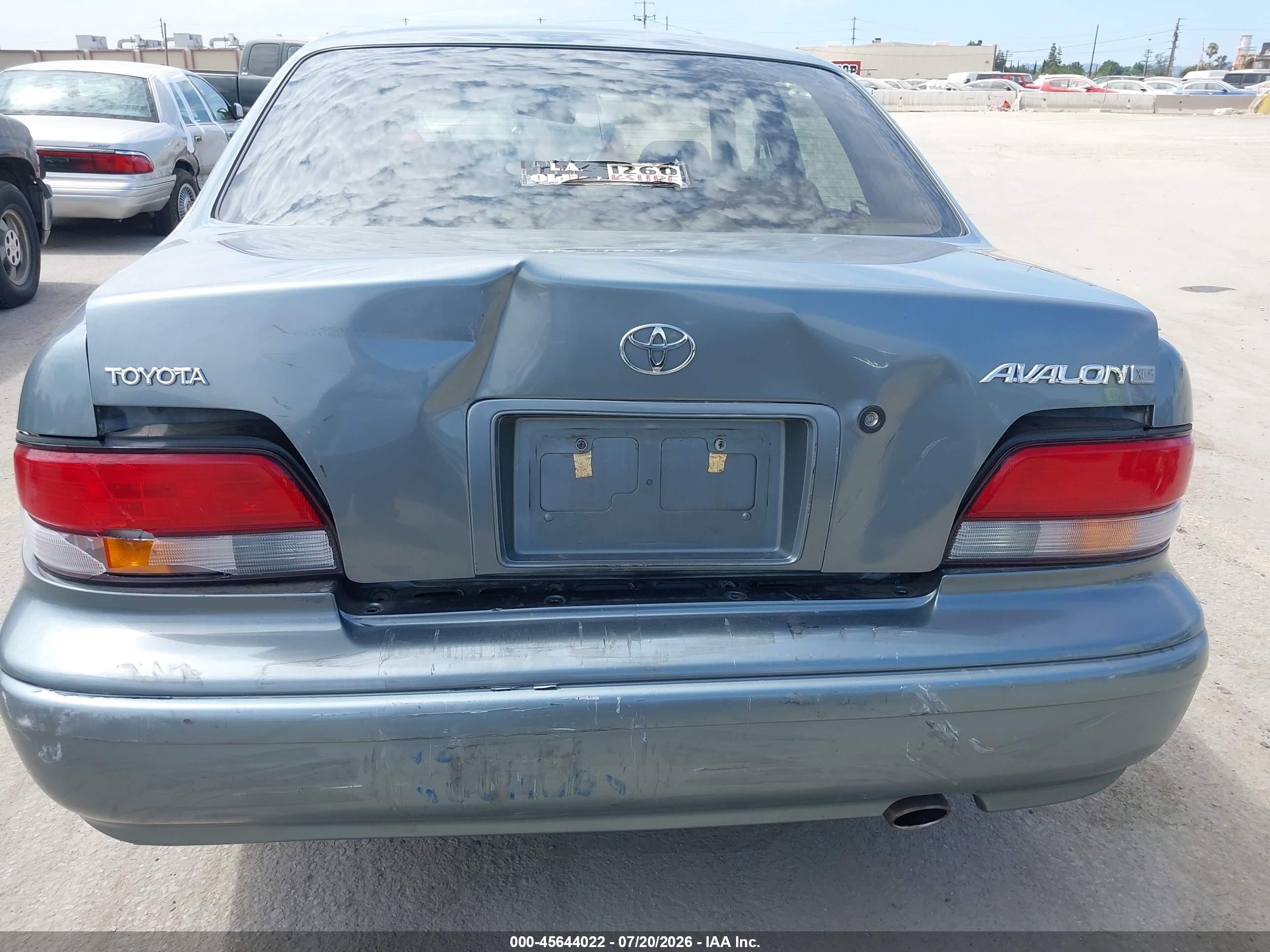 1997 Toyota Avalon Xls Gray vin: 4T1BF12B8VU148419