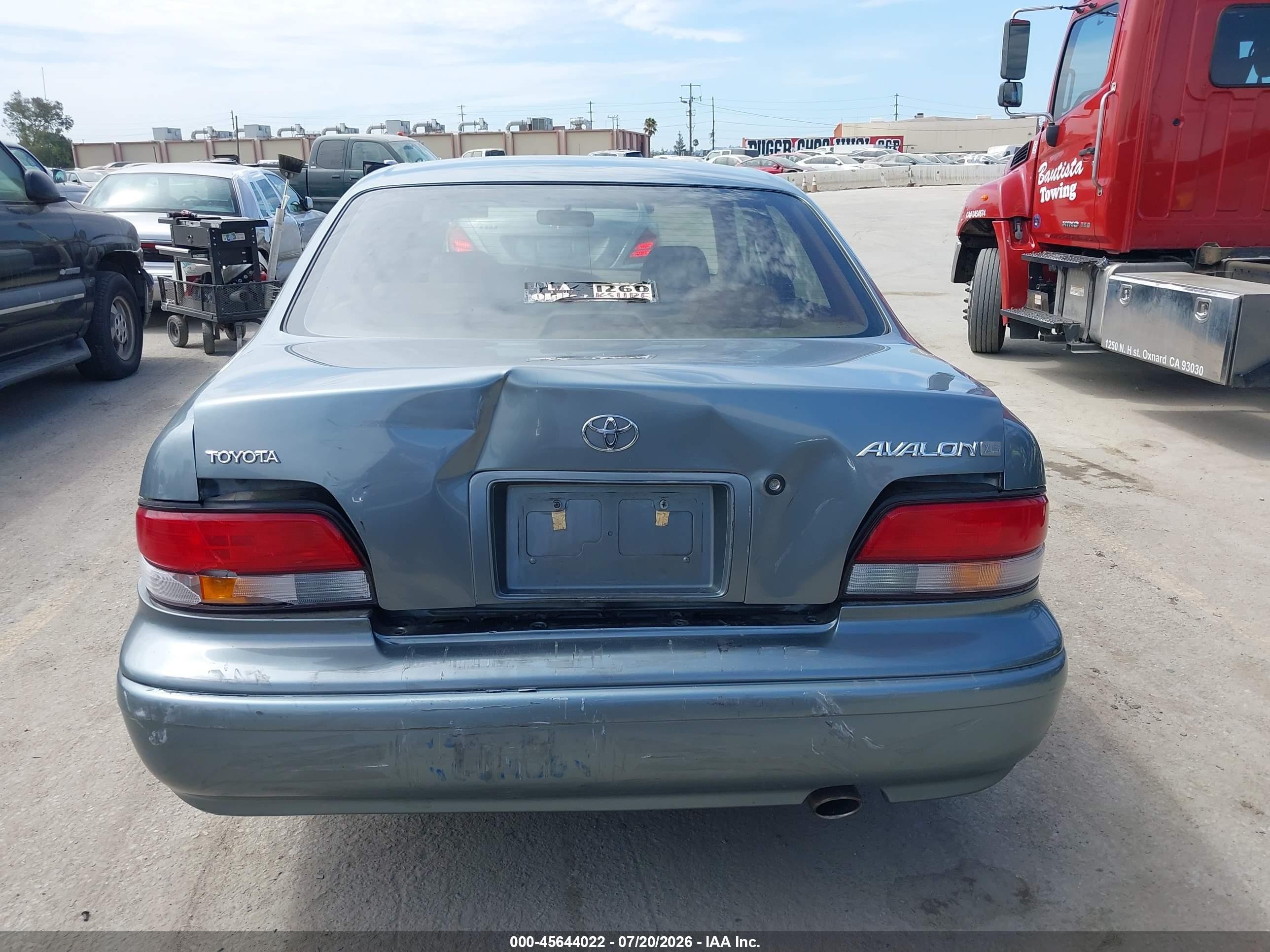 1997 Toyota Avalon Xls Gray vin: 4T1BF12B8VU148419