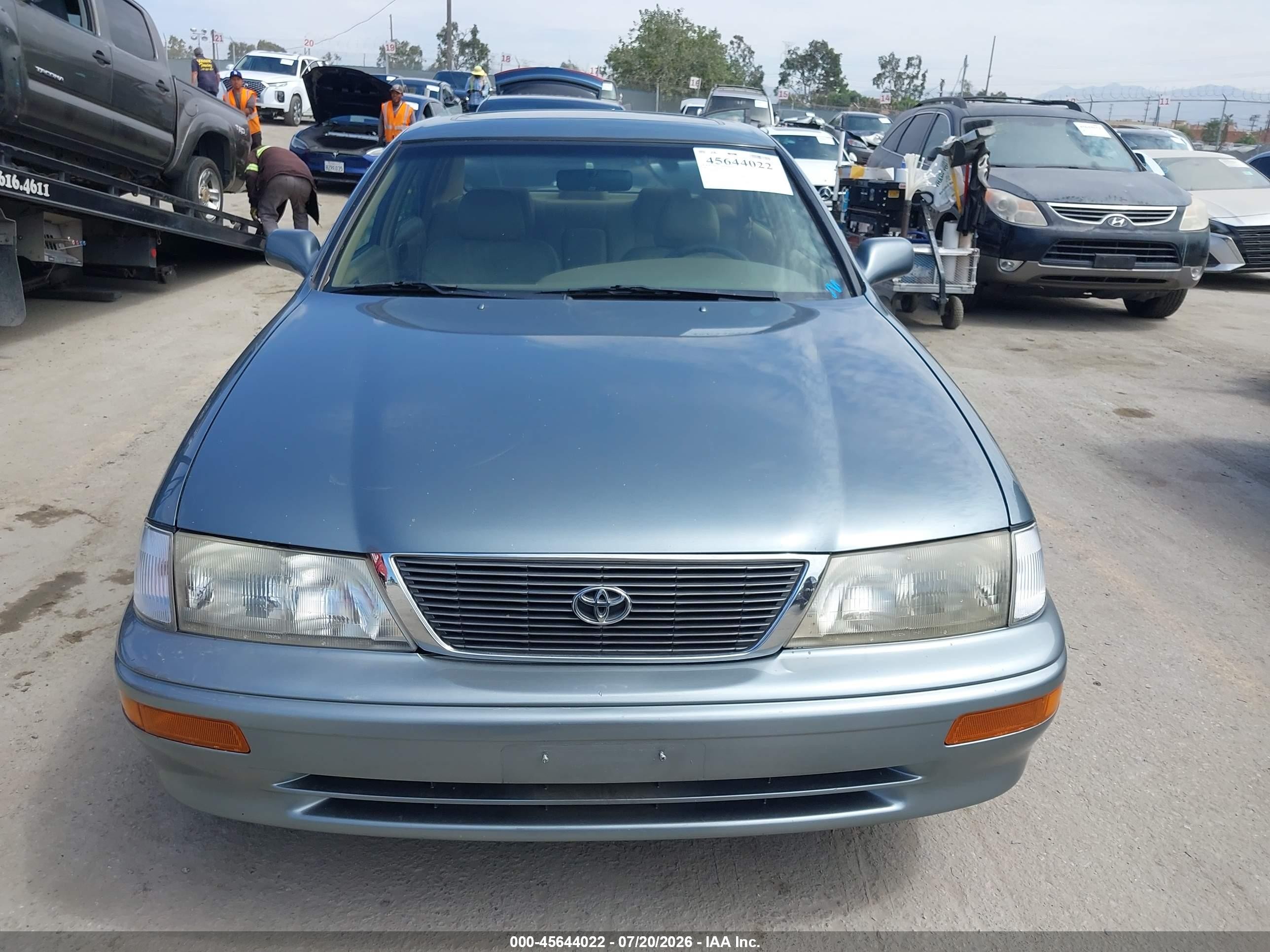 1997 Toyota Avalon Xls Gray vin: 4T1BF12B8VU148419