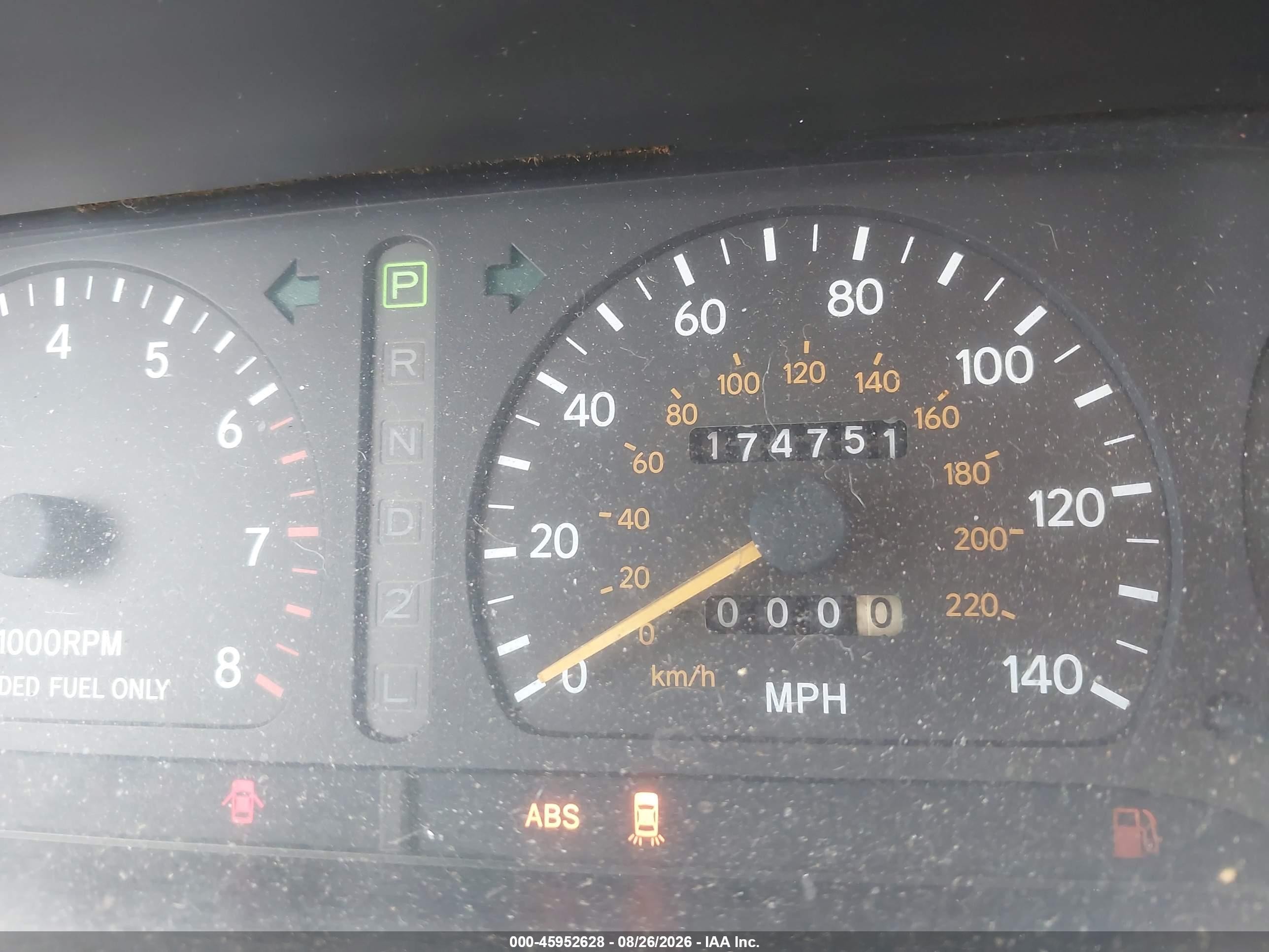 1996 Toyota Avalon Xl/xls White vin: 4T1BF12B9TU084047