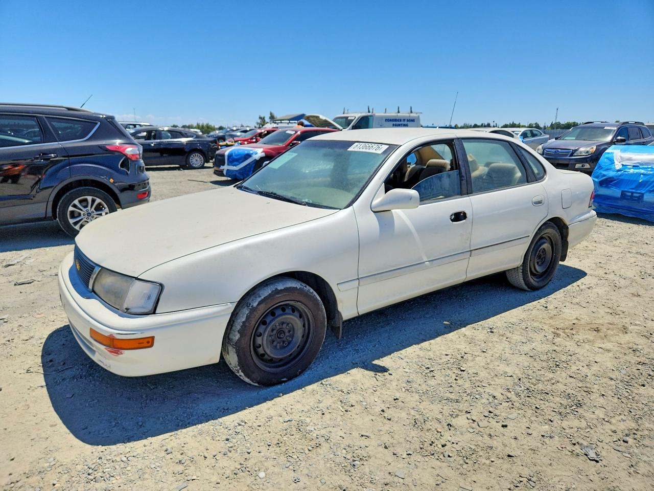 1996 Toyota Avalon Xl White vin: 4T1BF12B9TU123624