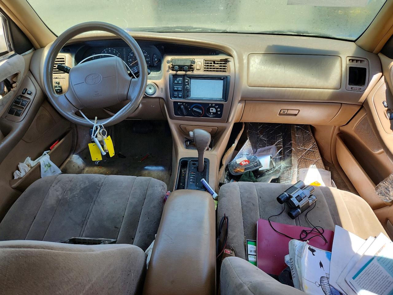 1996 Toyota Avalon Xl White vin: 4T1BF12B9TU123624