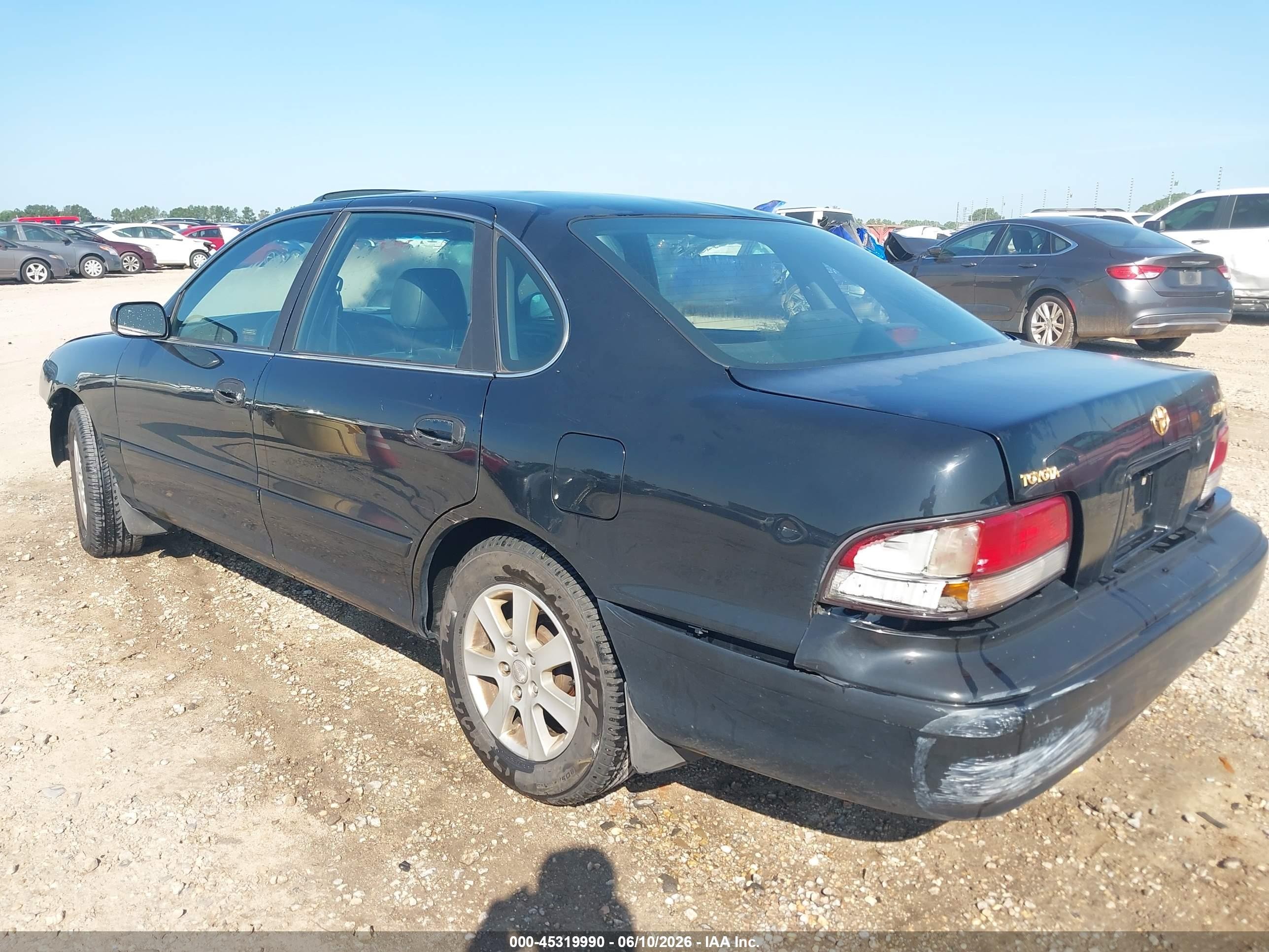 1997 Toyota Avalon Xls Black vin: 4T1BF12B9VU150826