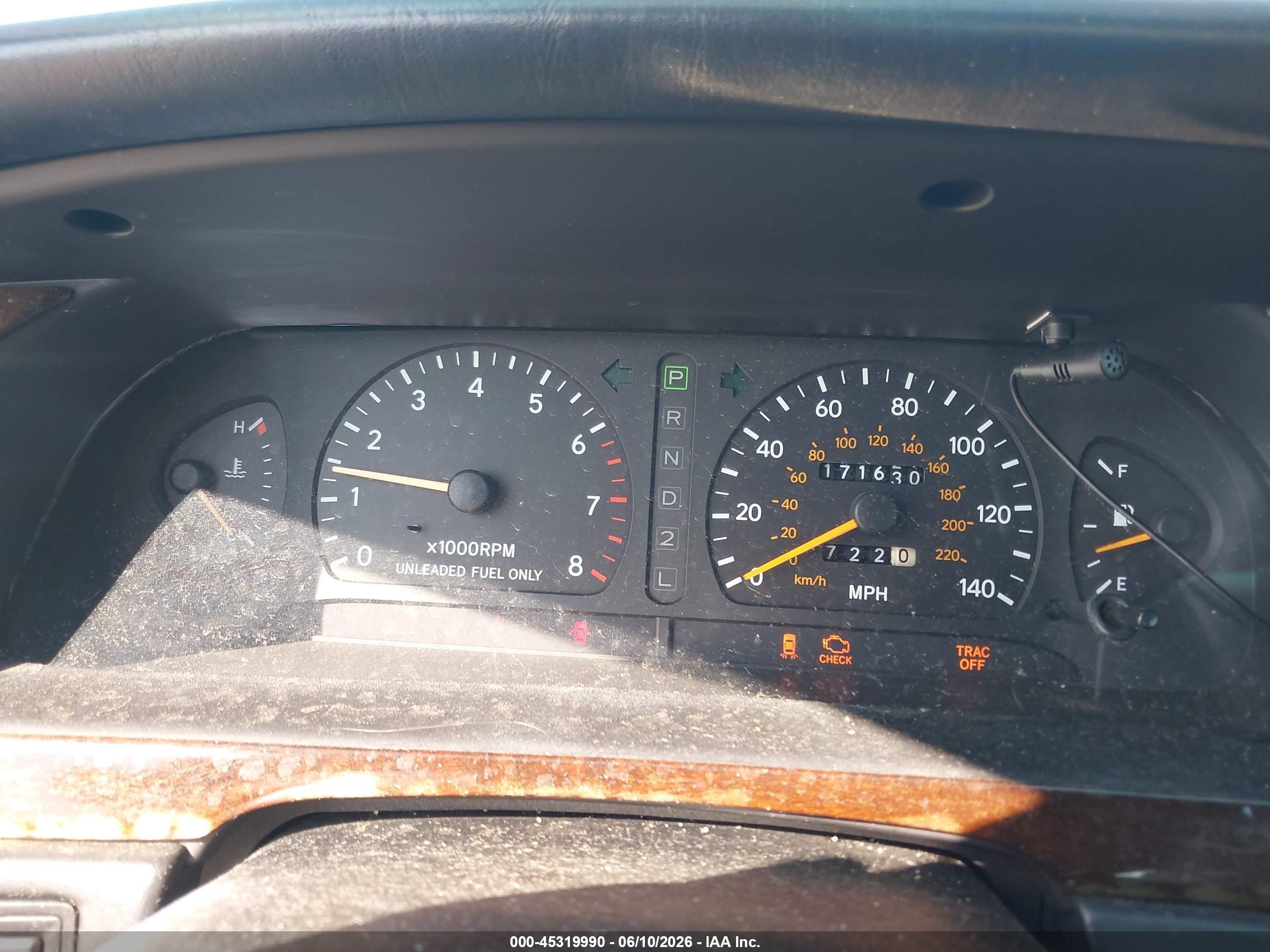 1997 Toyota Avalon Xls Black vin: 4T1BF12B9VU150826