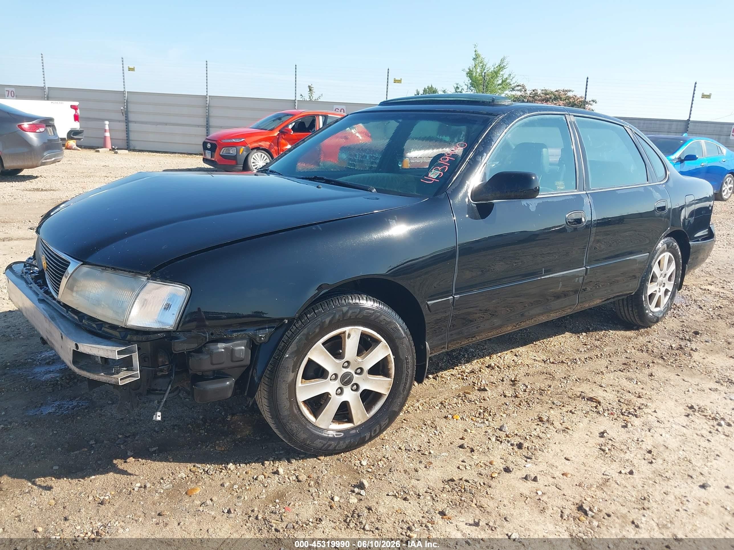 1997 Toyota Avalon Xls Black vin: 4T1BF12B9VU150826